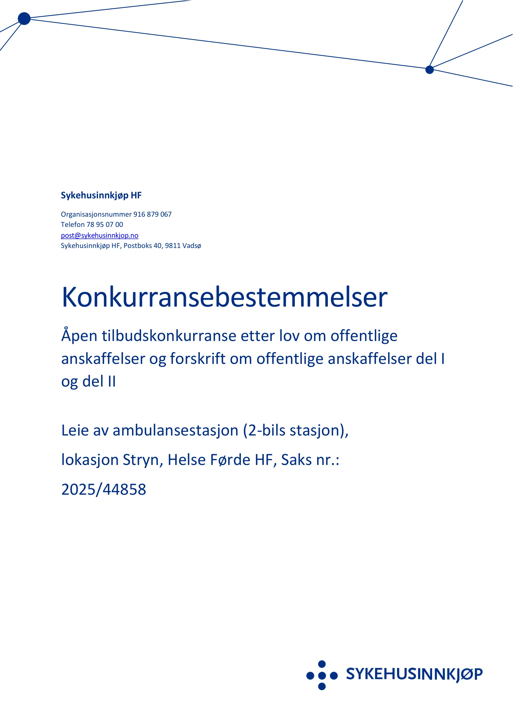 Konkurransebeskrivelse