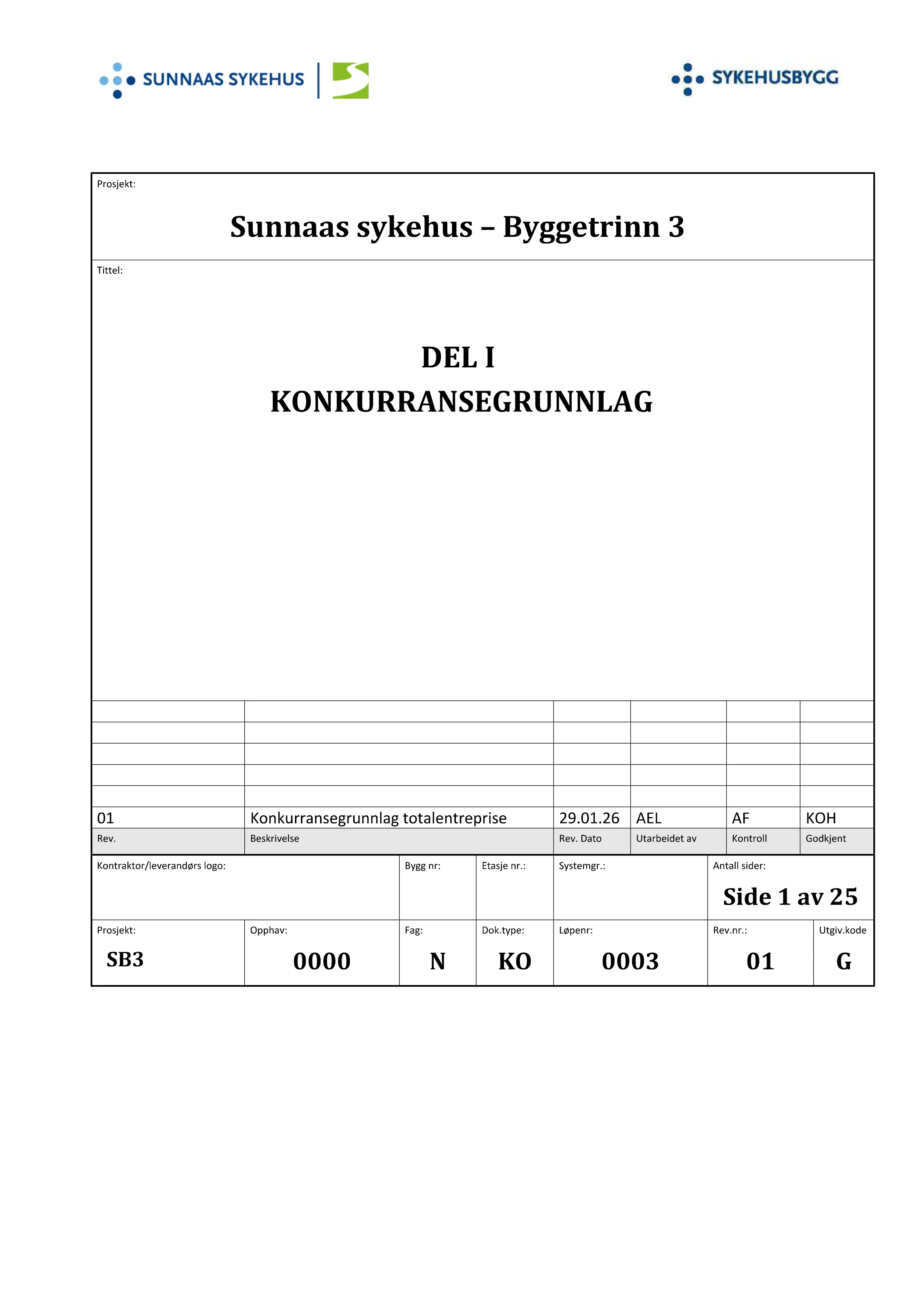 Konkurransebeskrivelse