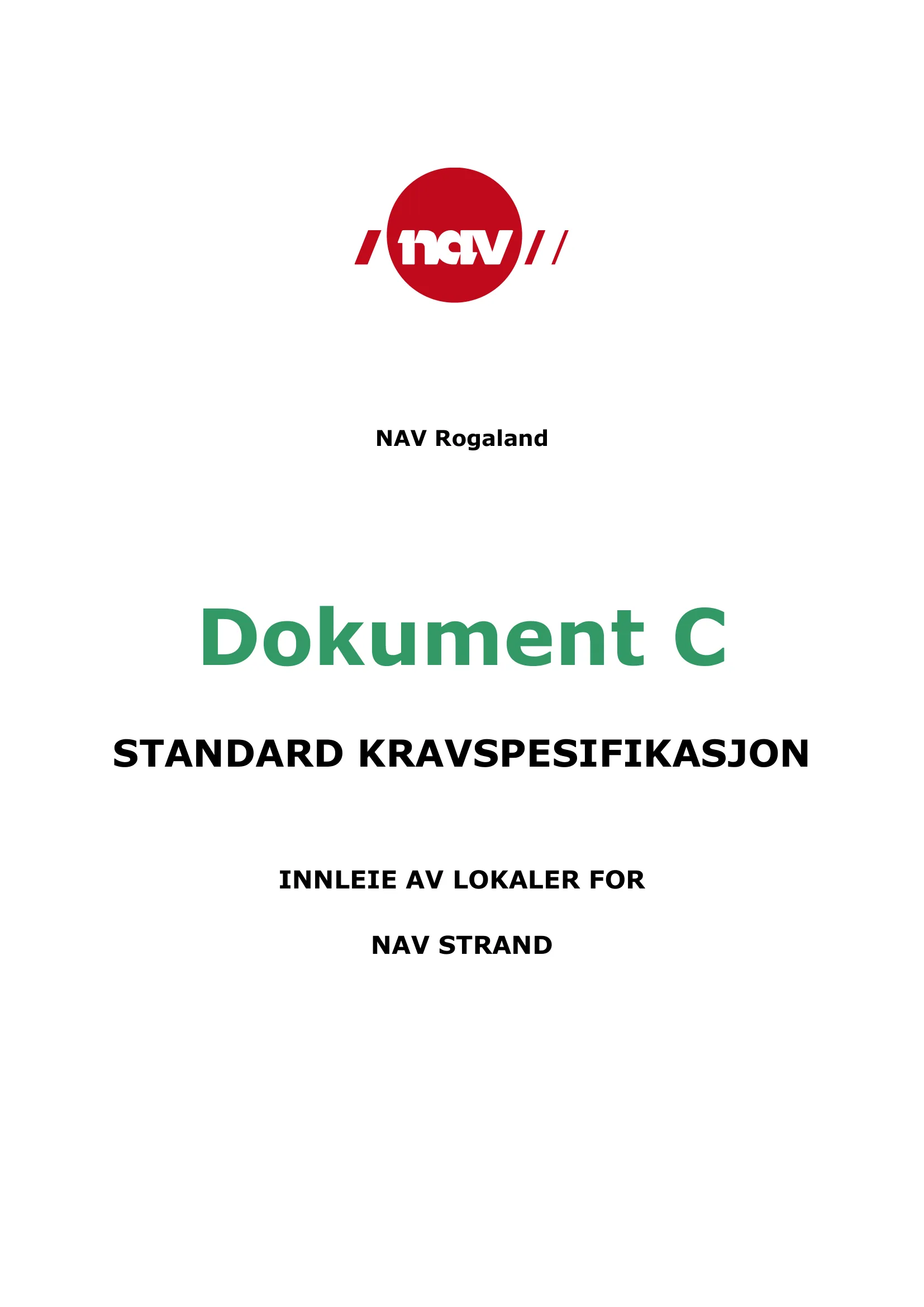 Kravspesifikasjon