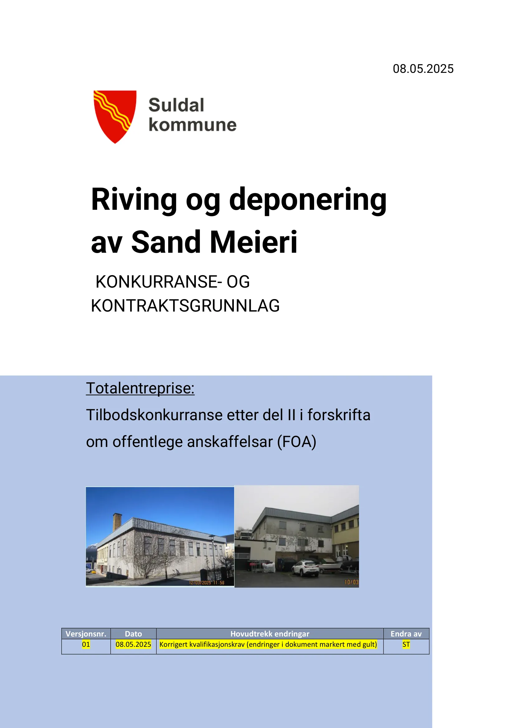 Konkurransebeskrivelse