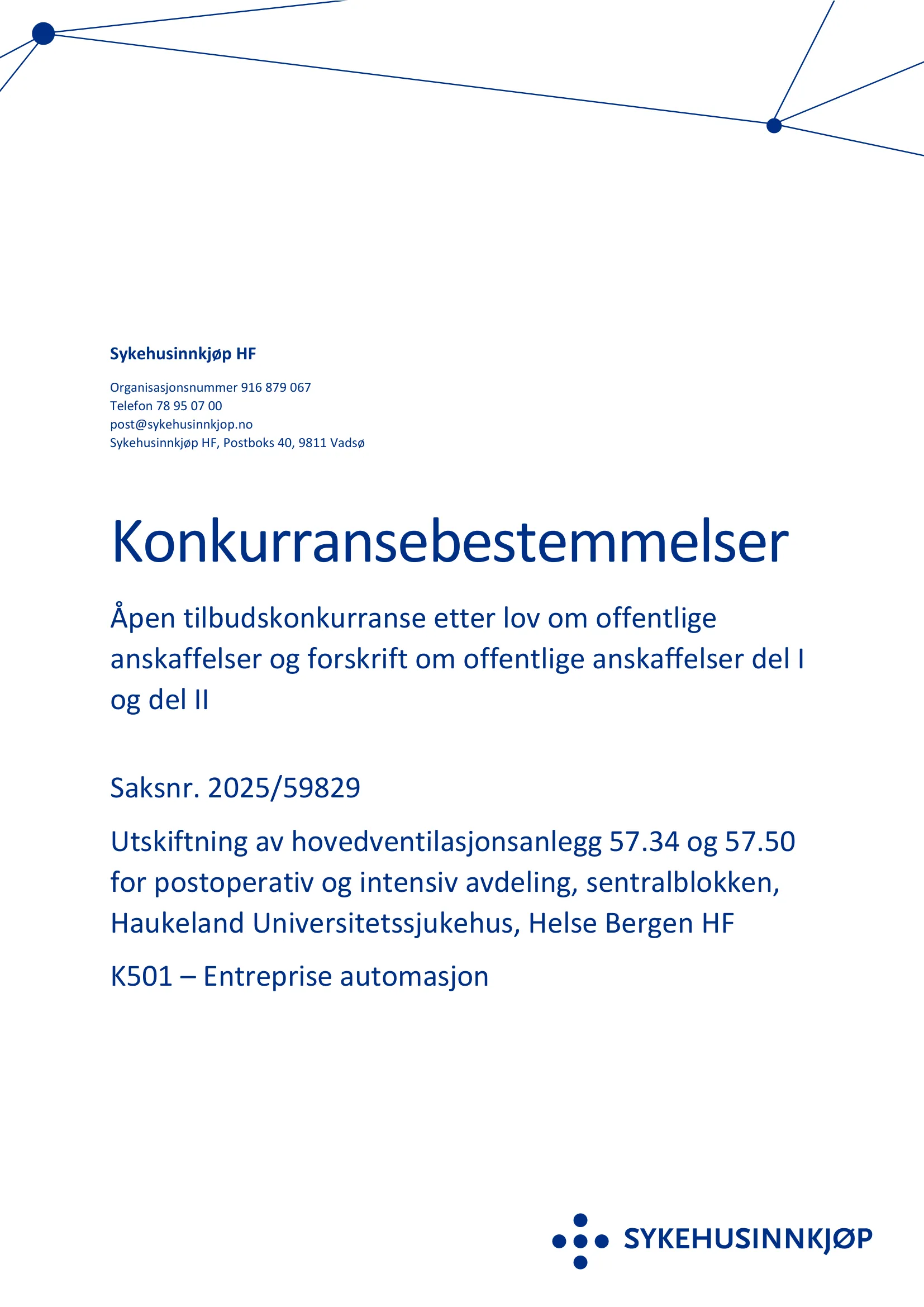 Konkurransebeskrivelse
