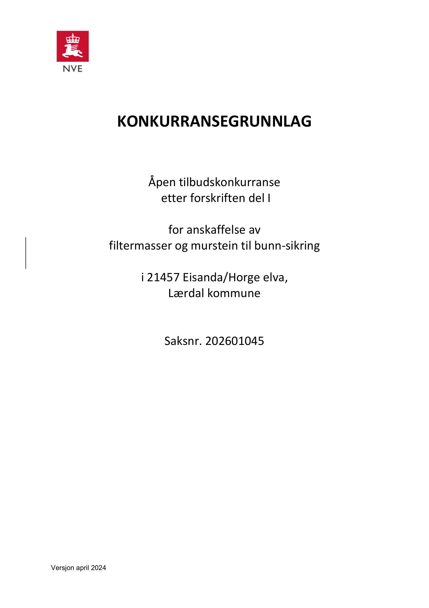 Konkurransebeskrivelse