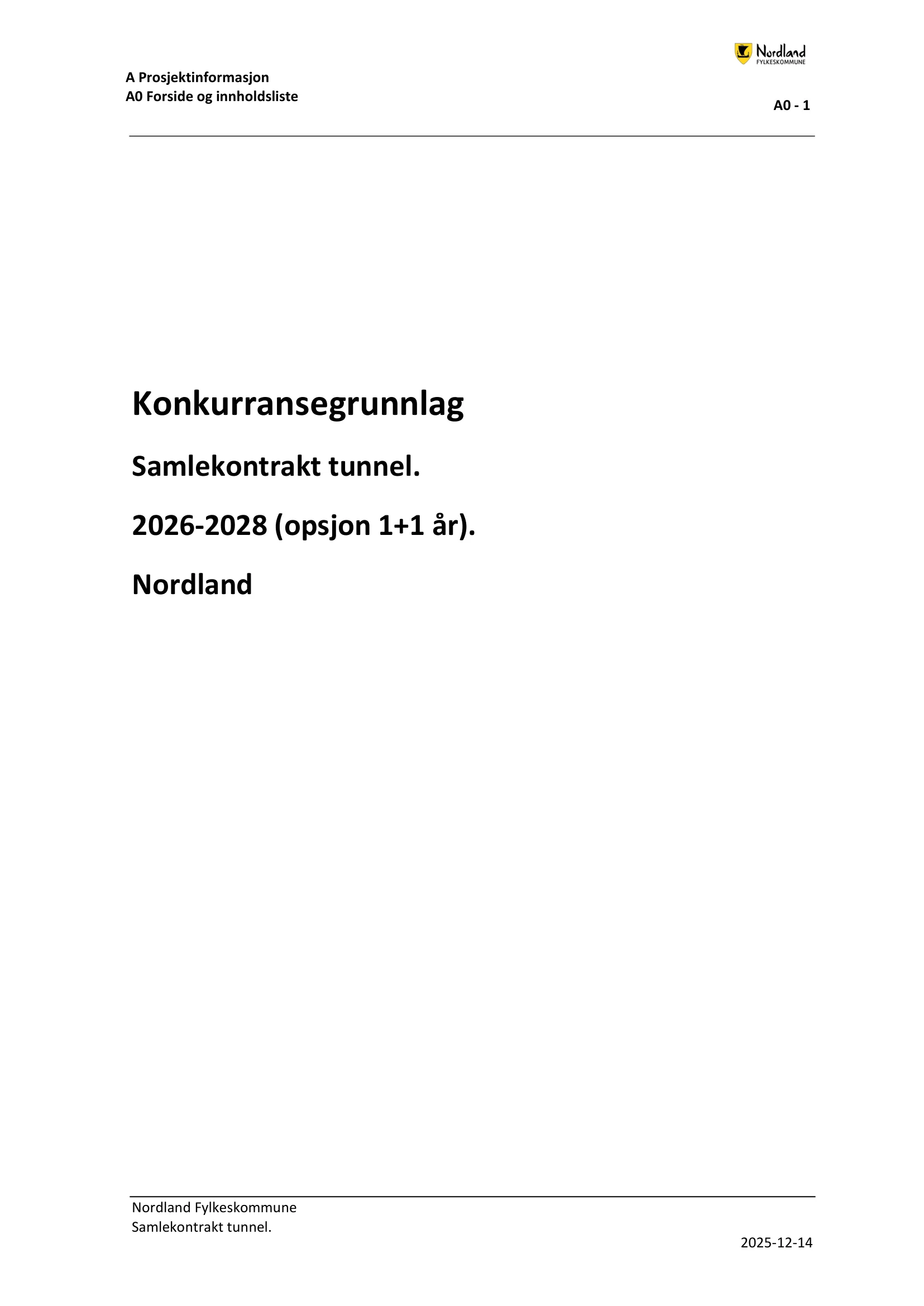Konkurransebeskrivelse
