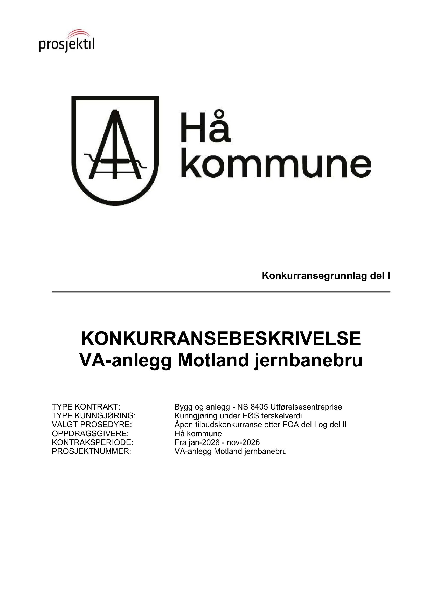 Konkurransebeskrivelse