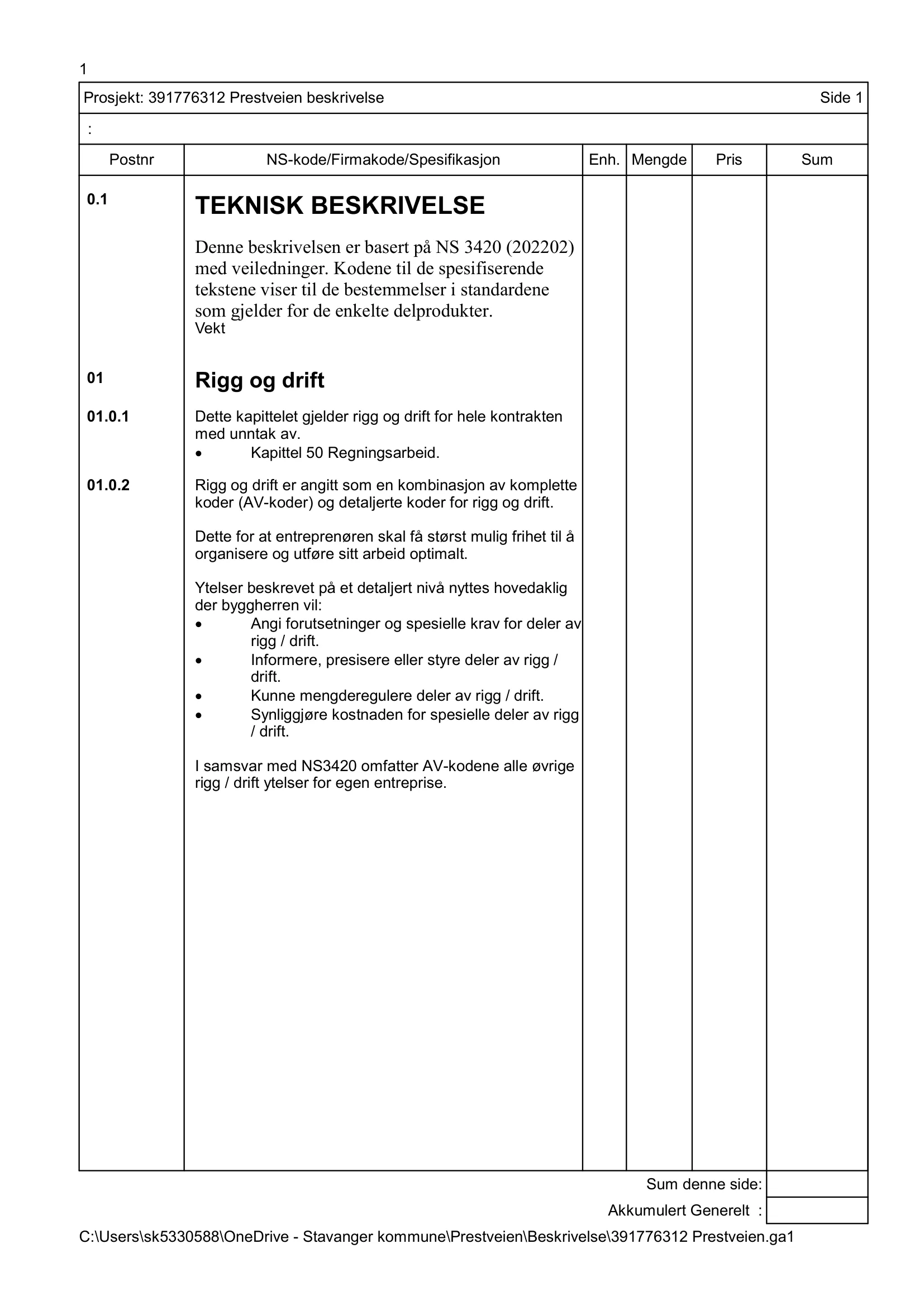 Mengdebeskrivelse
