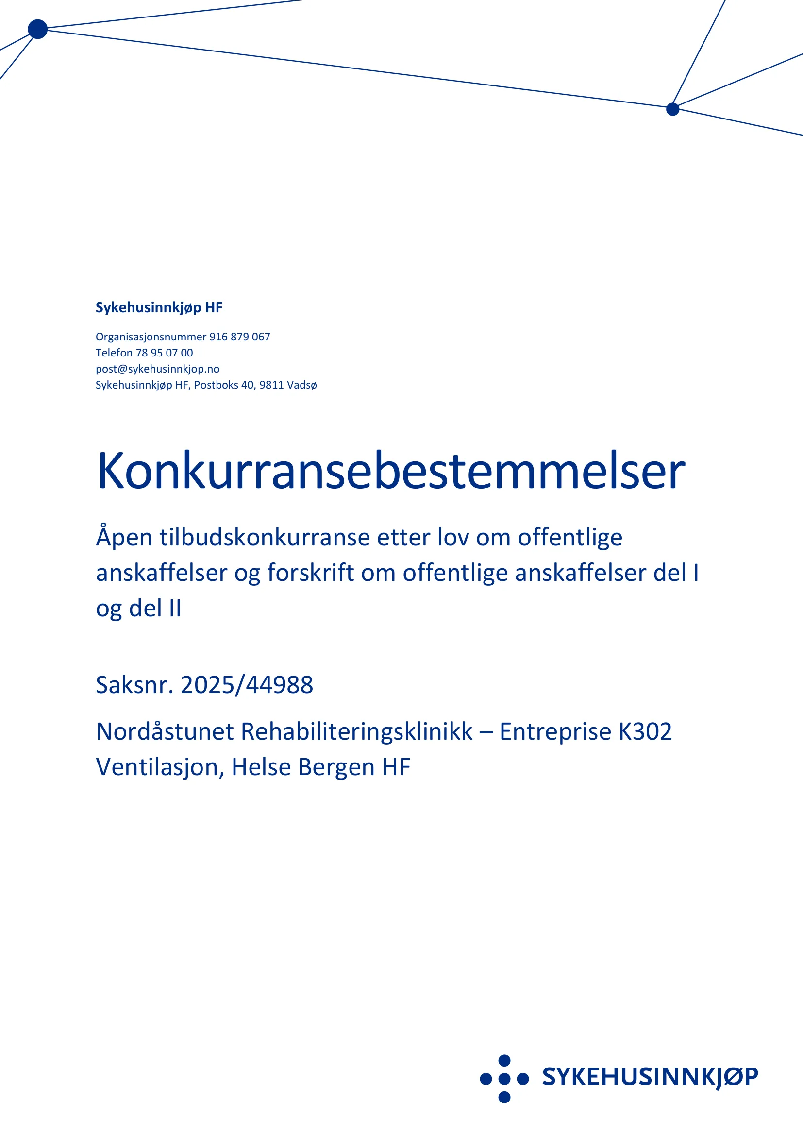 Konkurransebeskrivelse