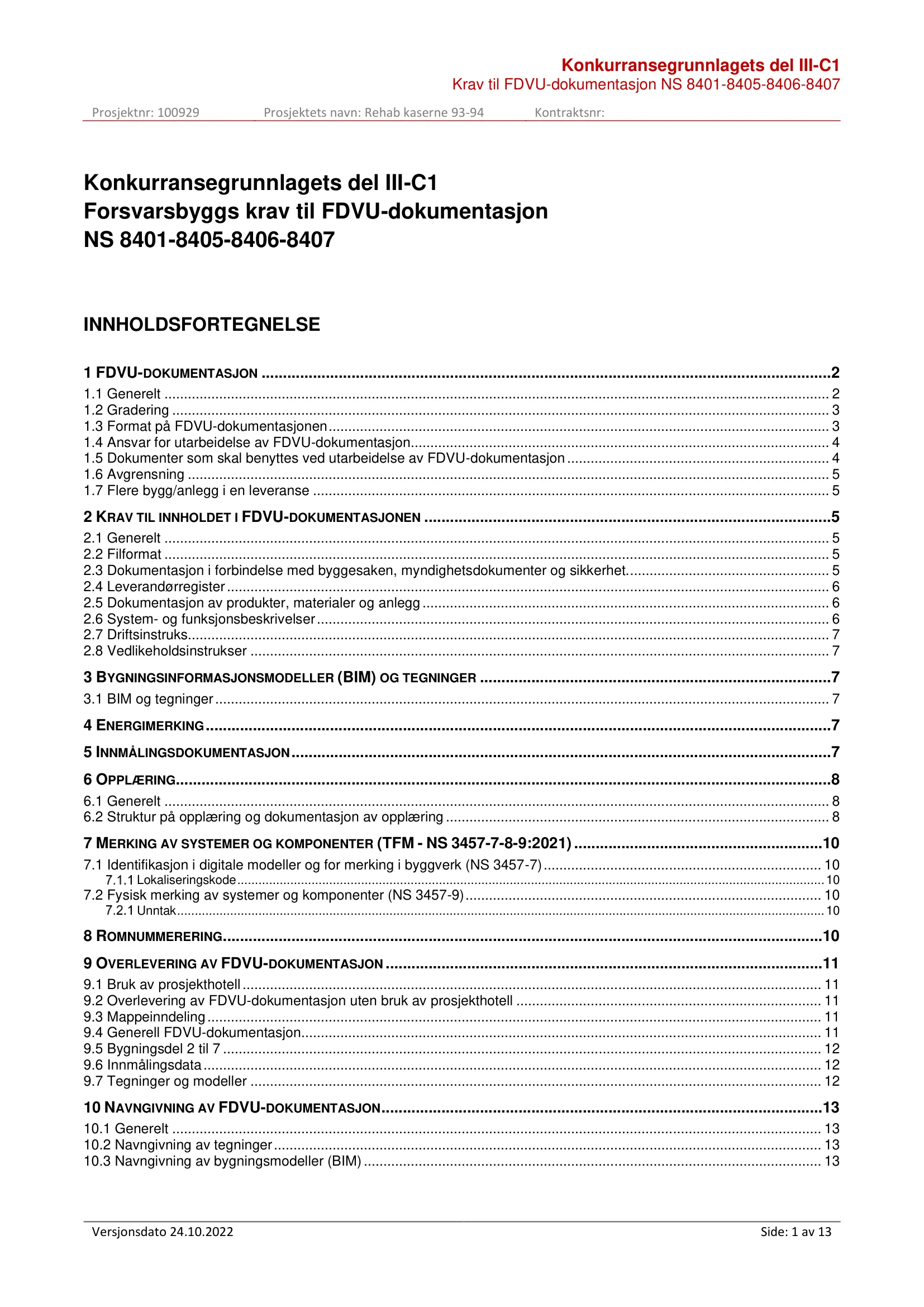 Kravspesifikasjon