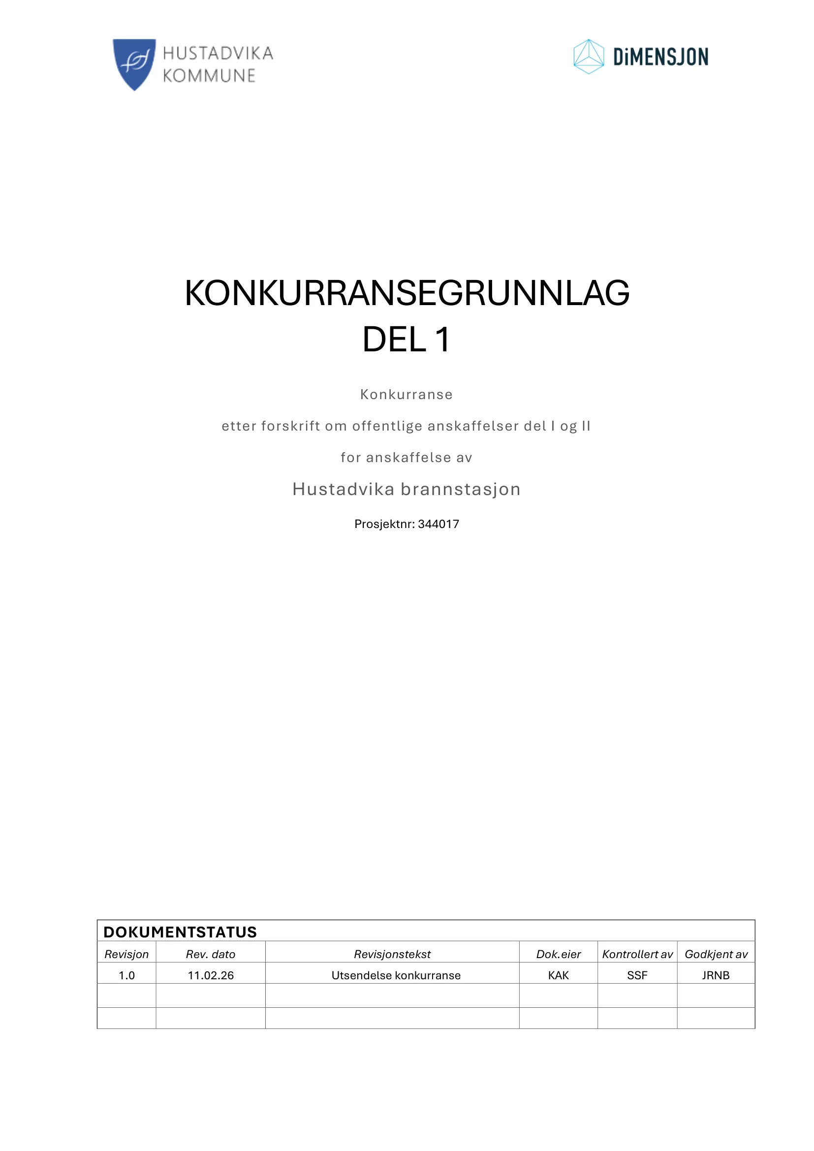 Konkurransebeskrivelse