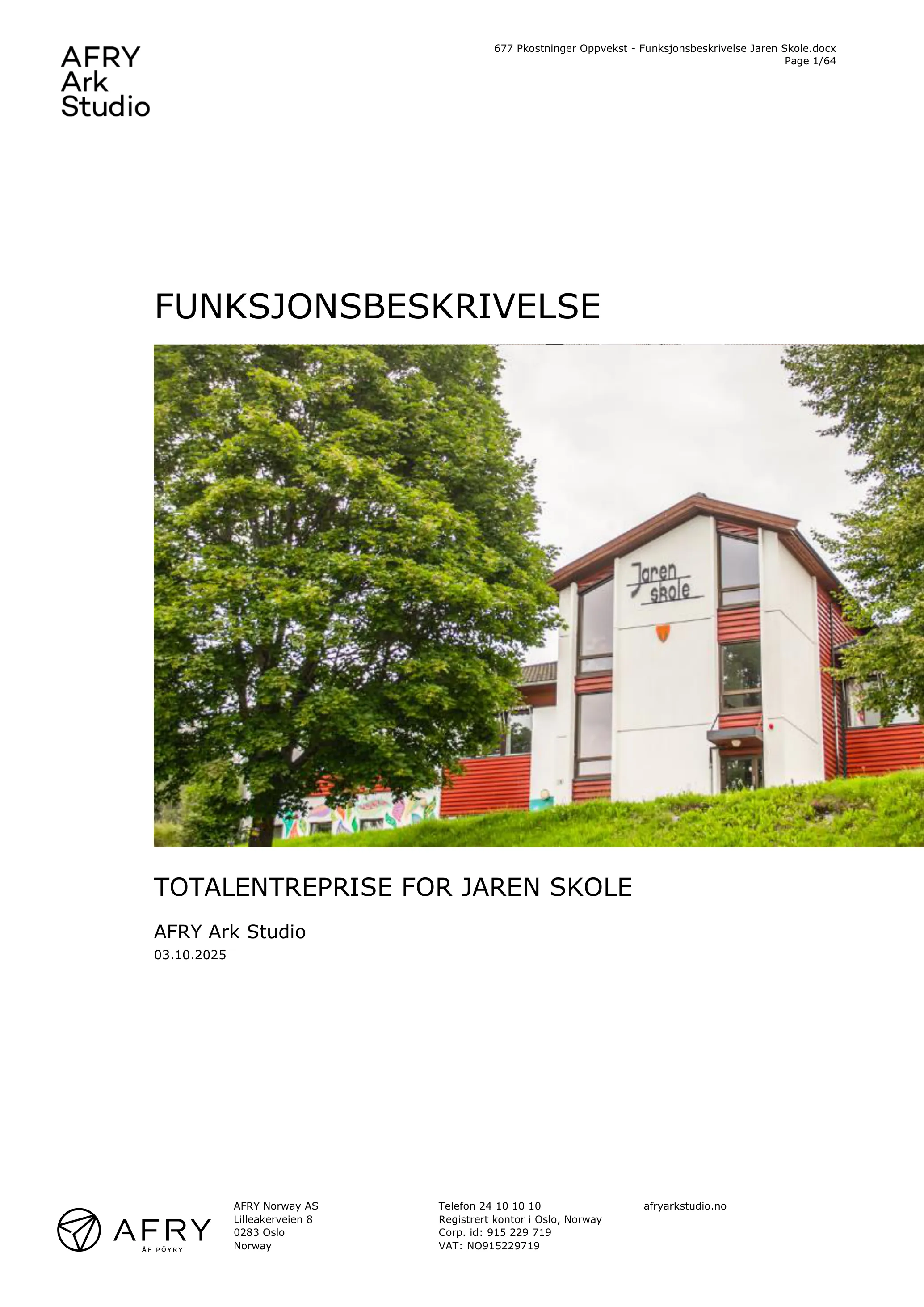 Kravspesifikasjon