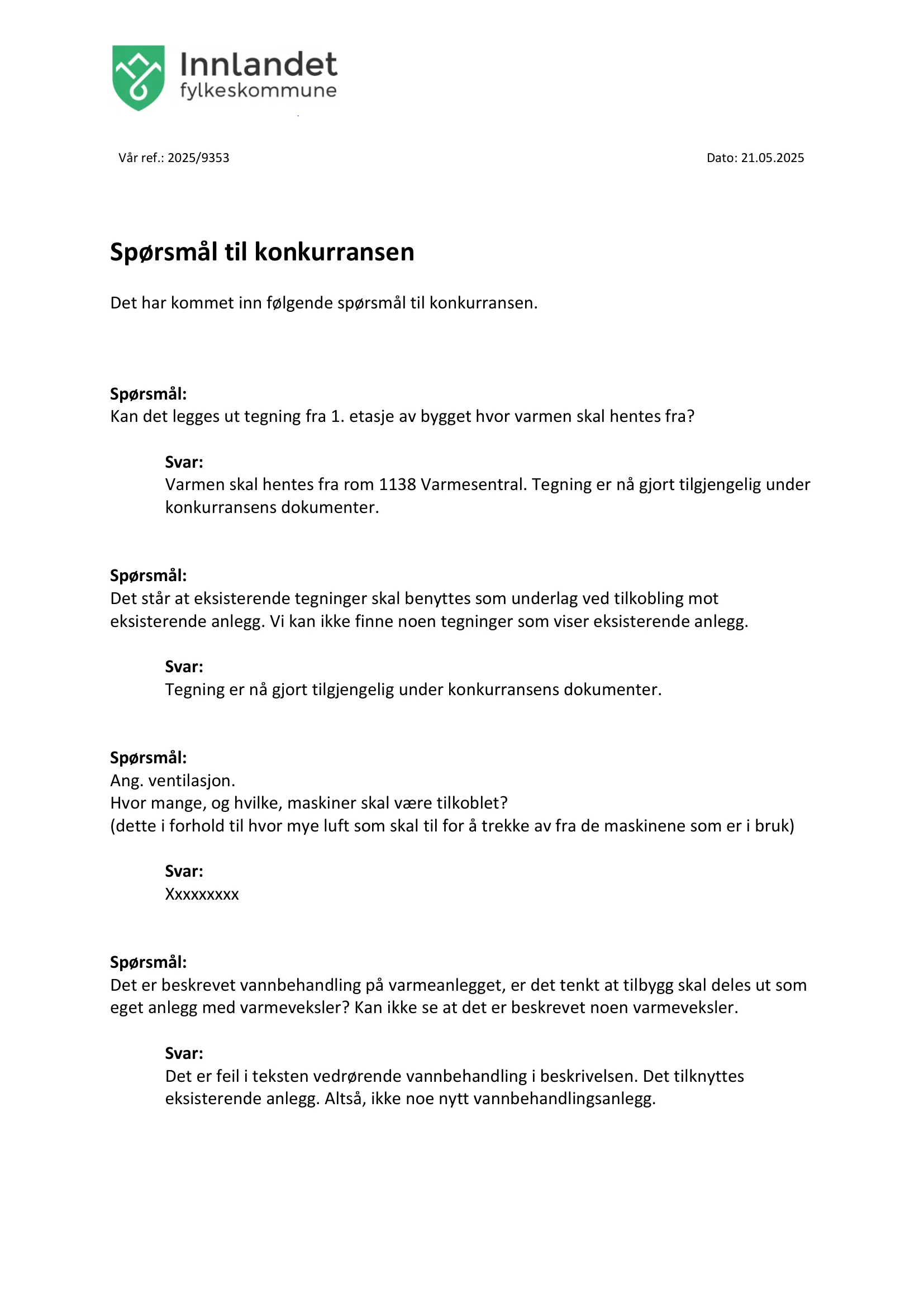 Konkurransebeskrivelse