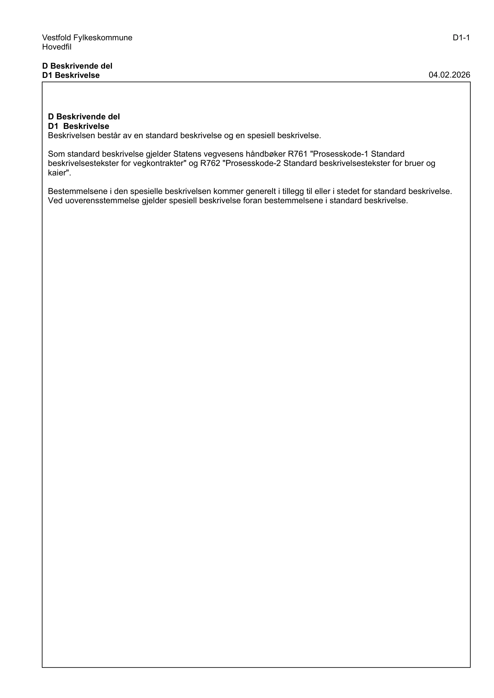 Kravspesifikasjon