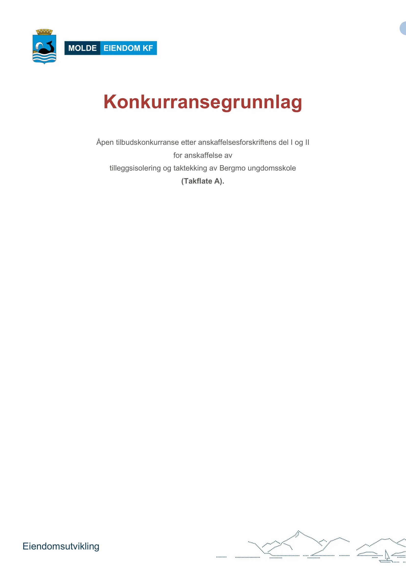 Konkurransebeskrivelse