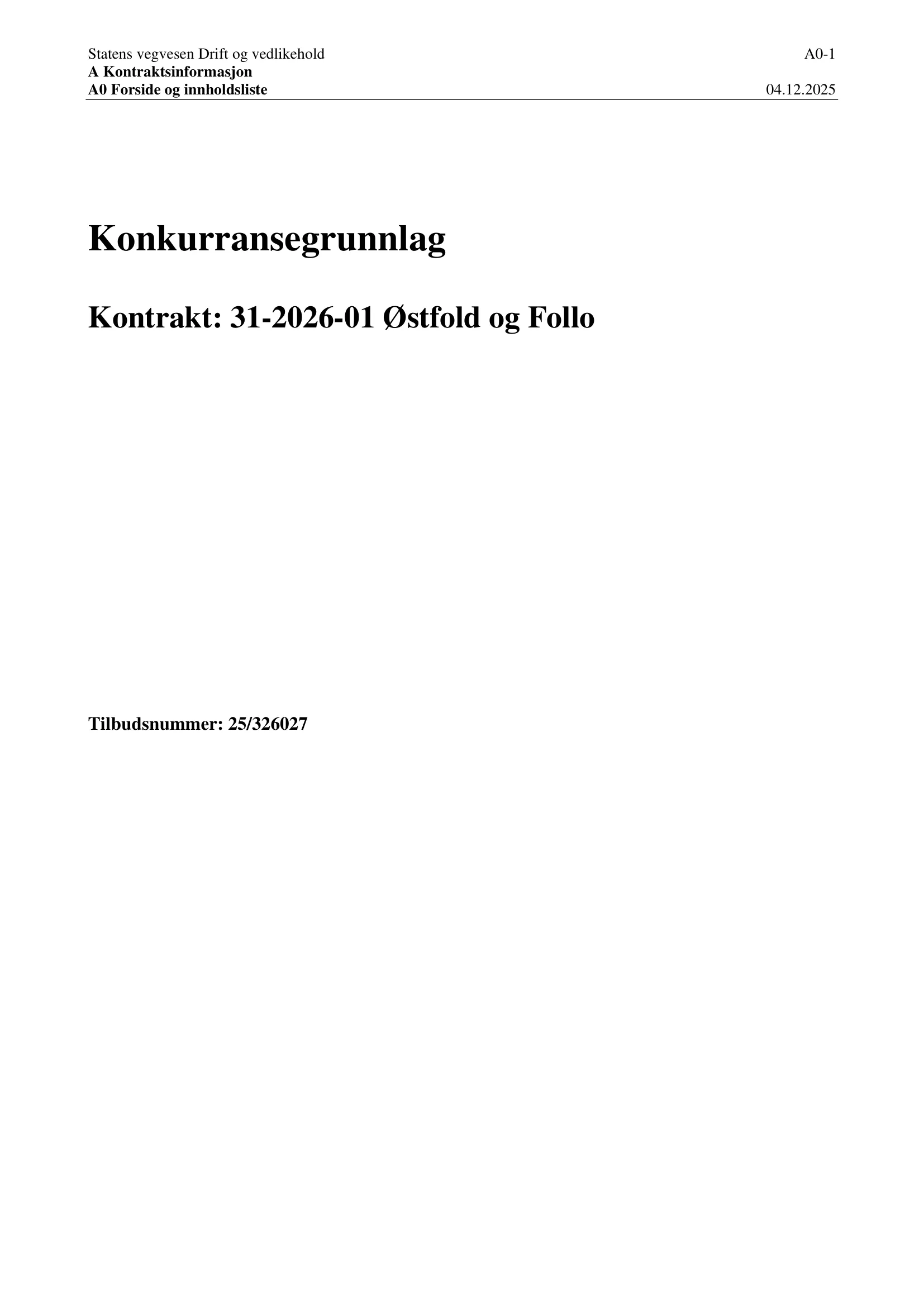 Konkurransebeskrivelse
