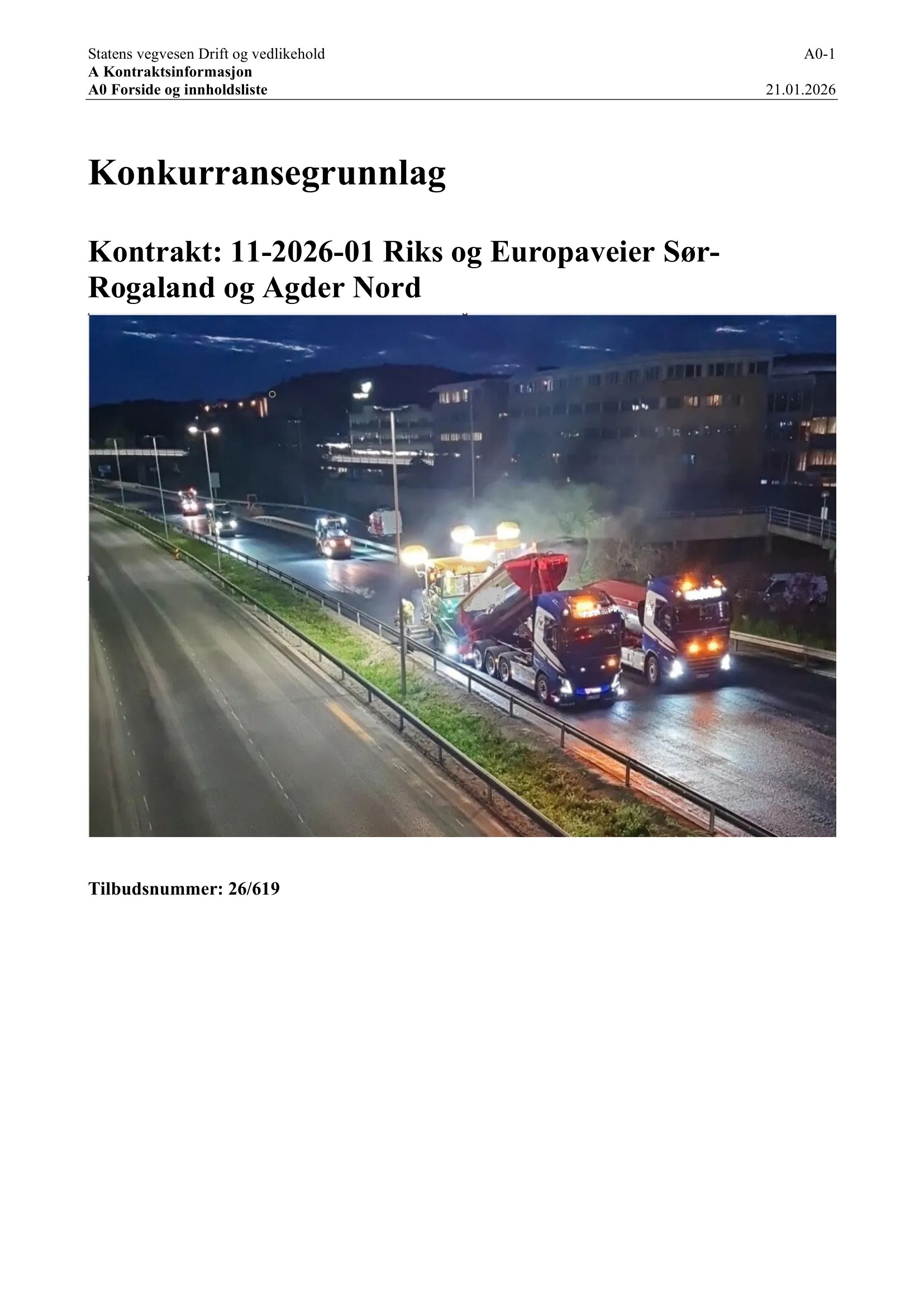 Konkurransebeskrivelse