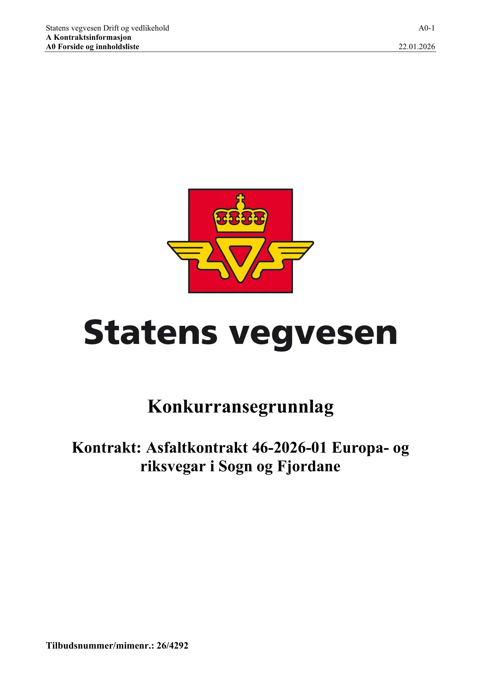 Konkurransebeskrivelse