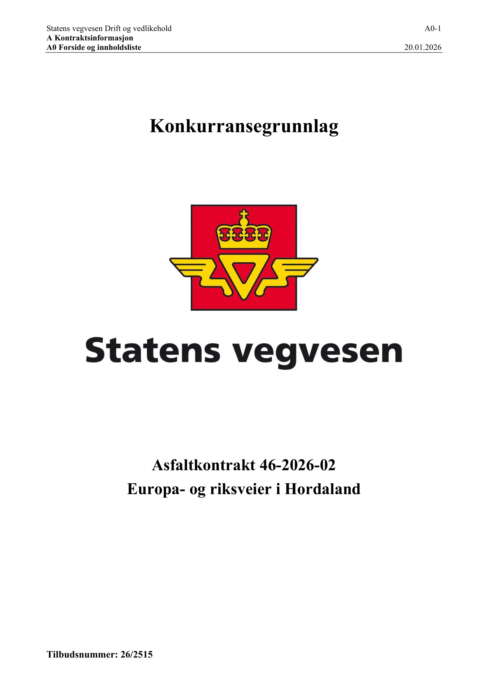 Konkurransebeskrivelse