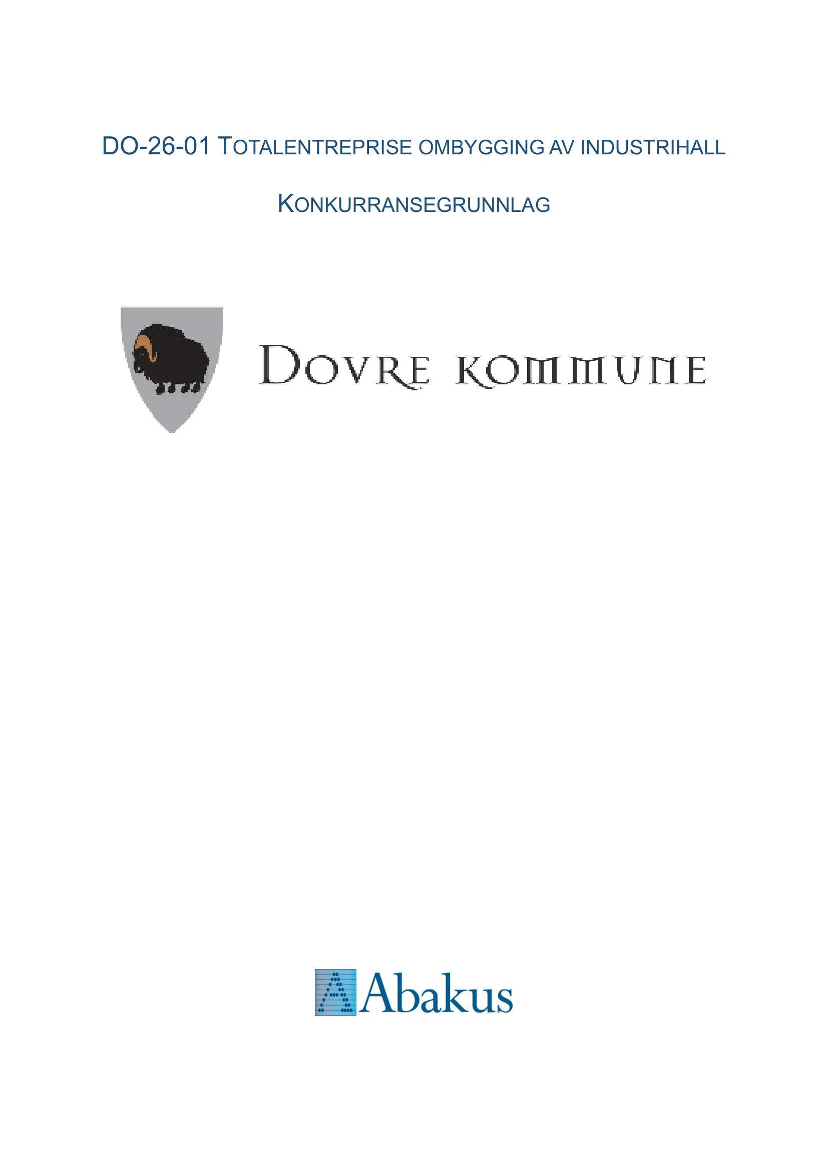 Konkurransebeskrivelse