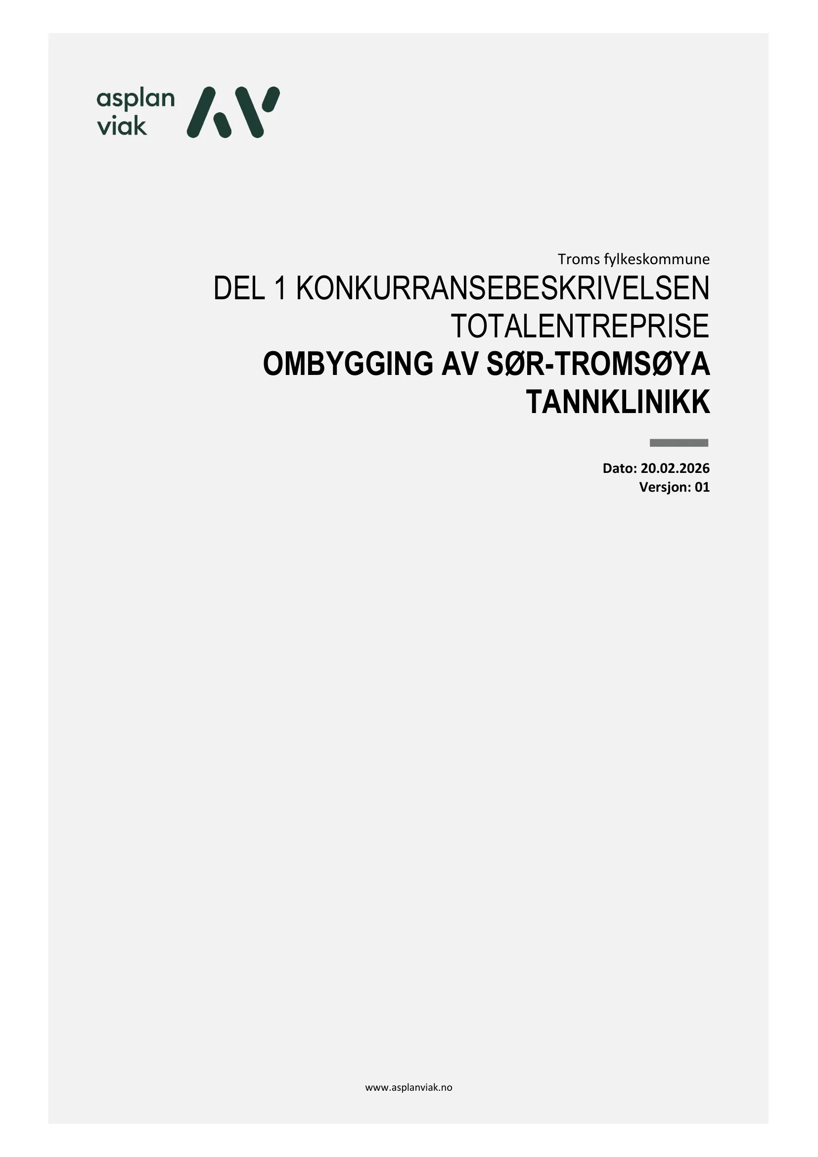 Konkurransebeskrivelse