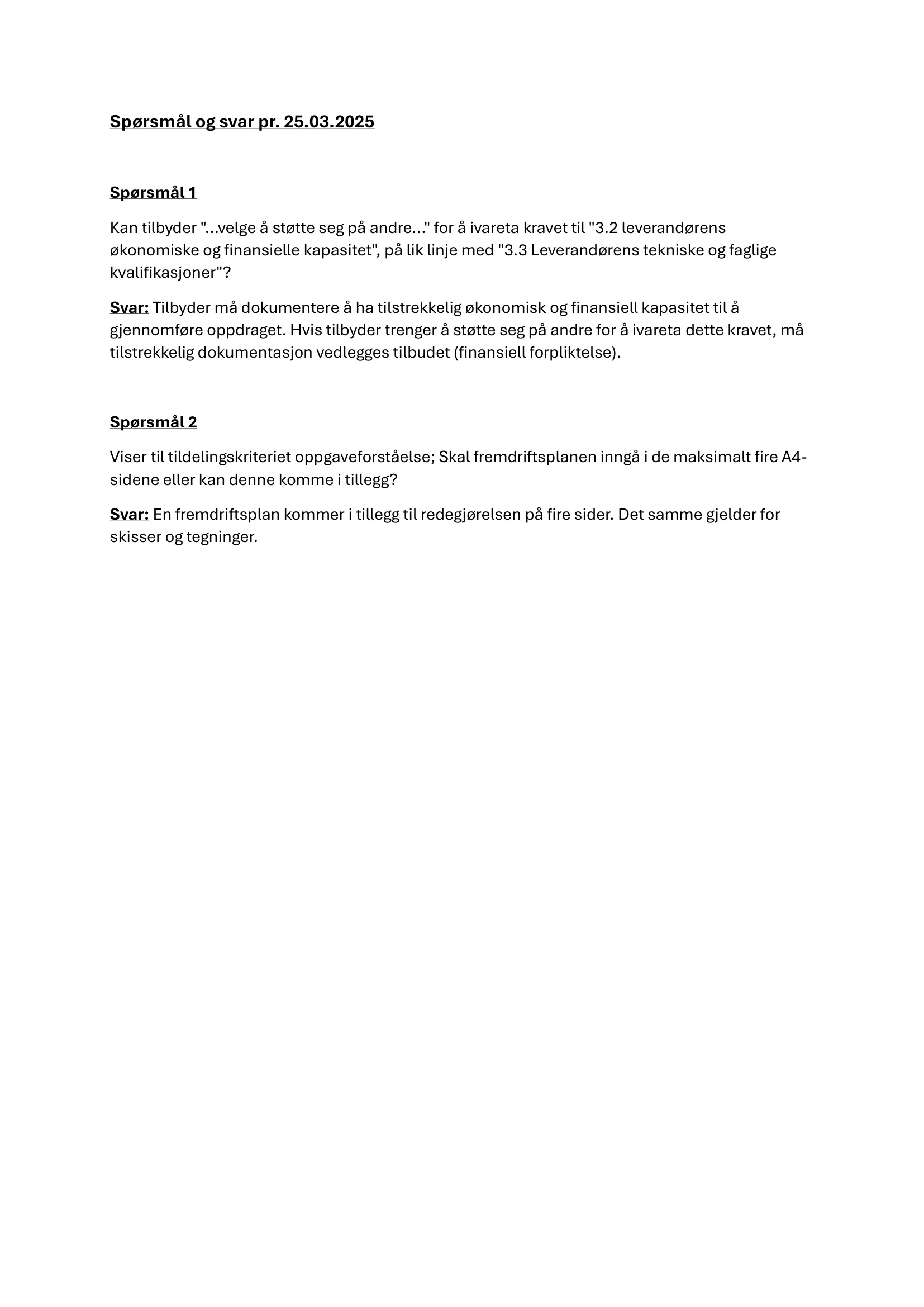 Konkurransebeskrivelse