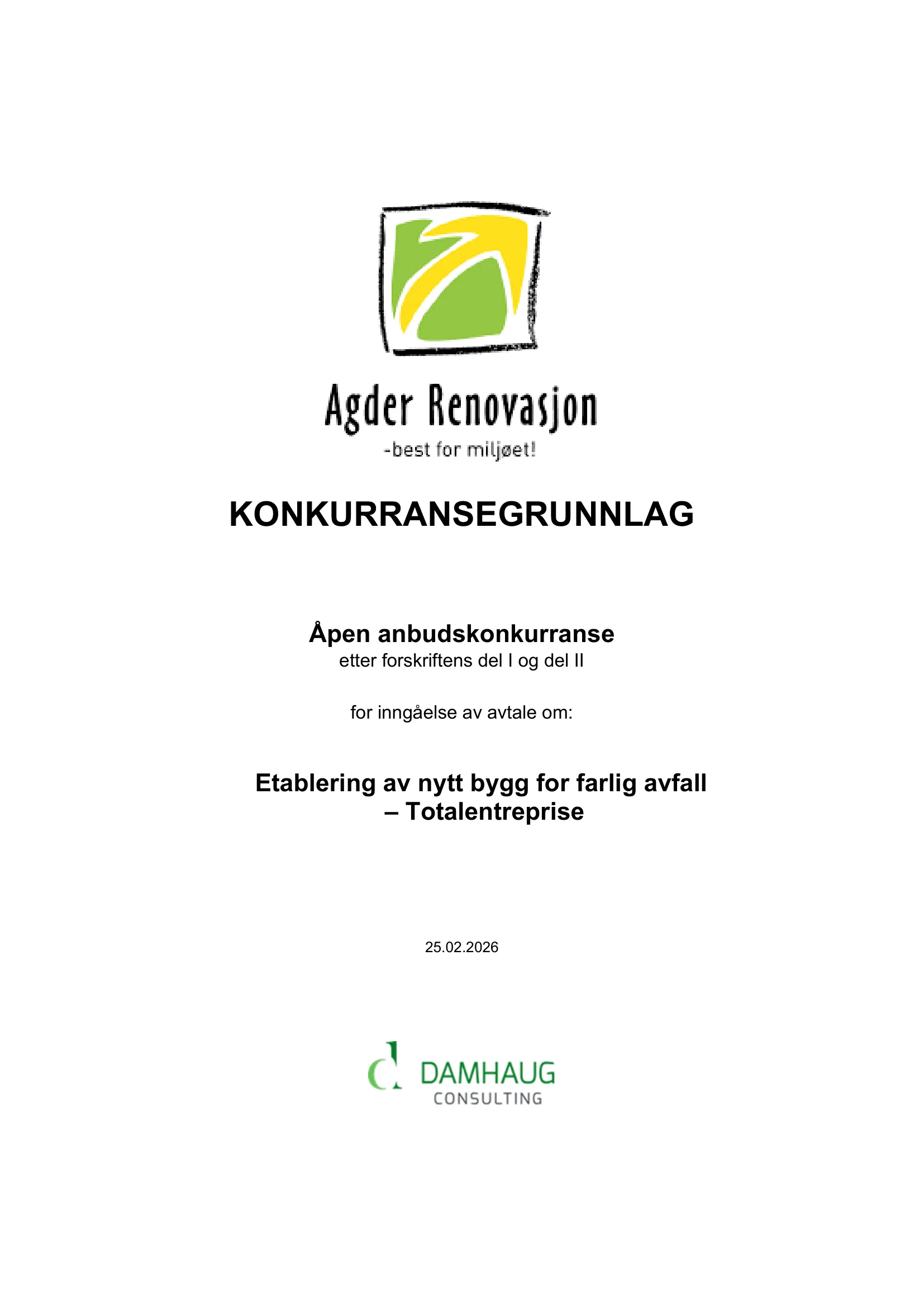 Konkurransebeskrivelse