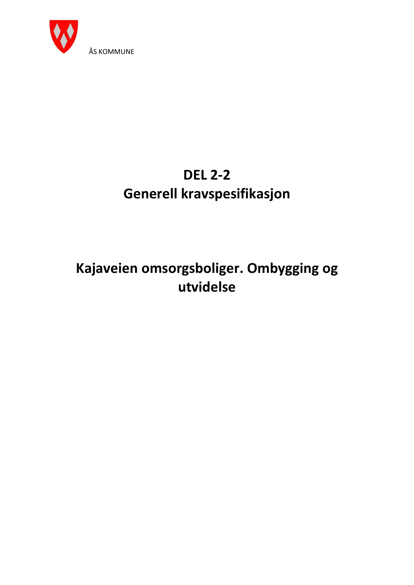 Kravspesifikasjon