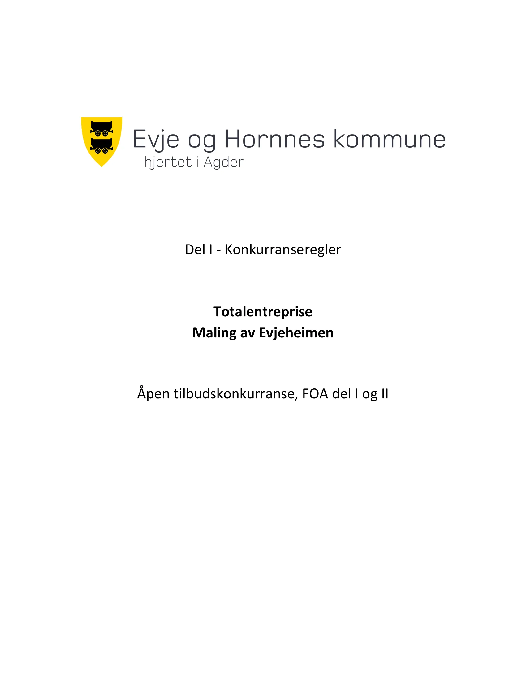Konkurransebeskrivelse