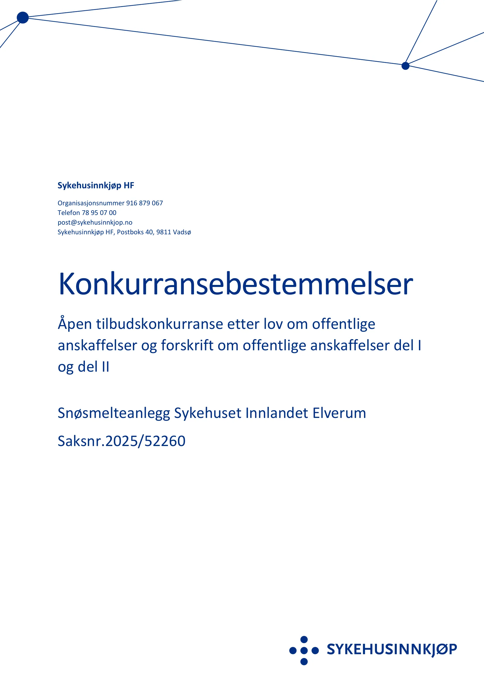 Konkurransebeskrivelse