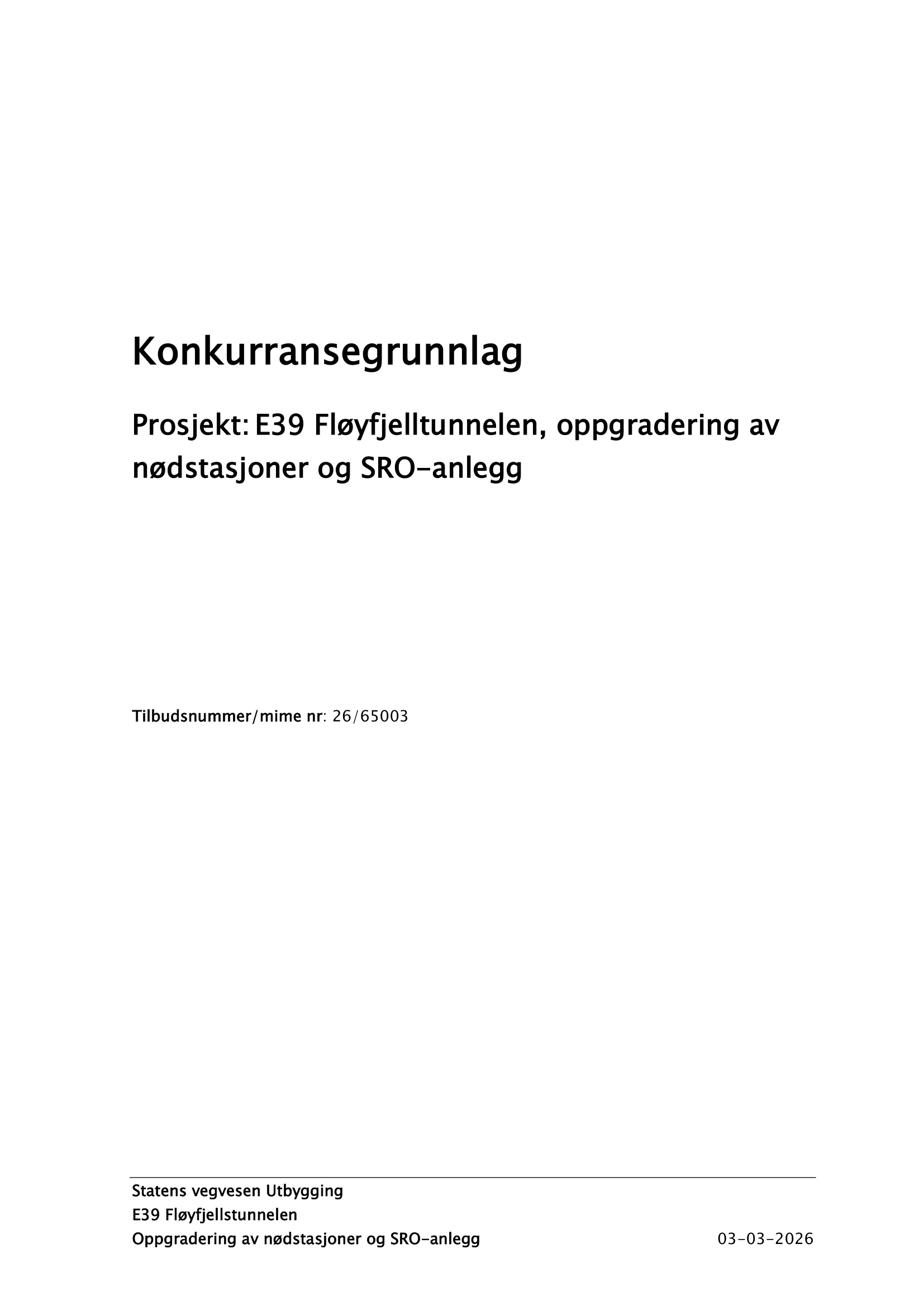 Konkurransebeskrivelse