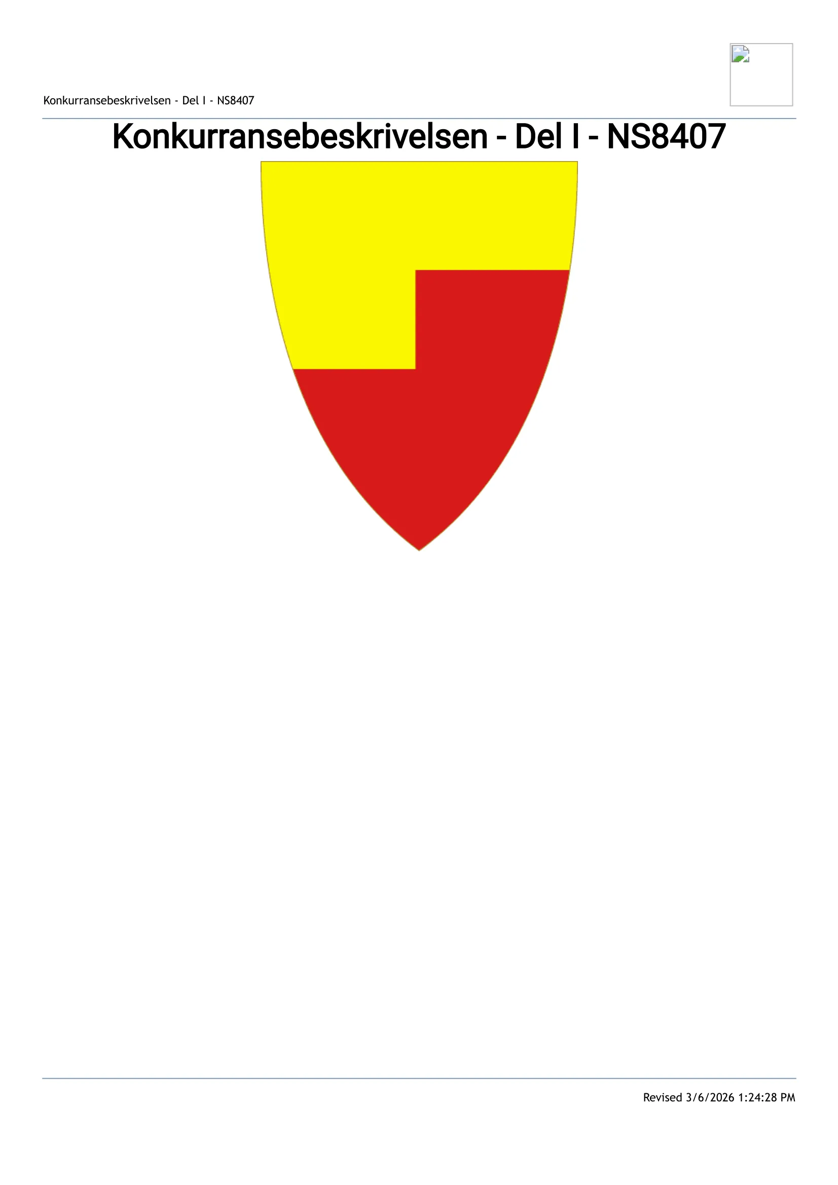 Konkurransebeskrivelse