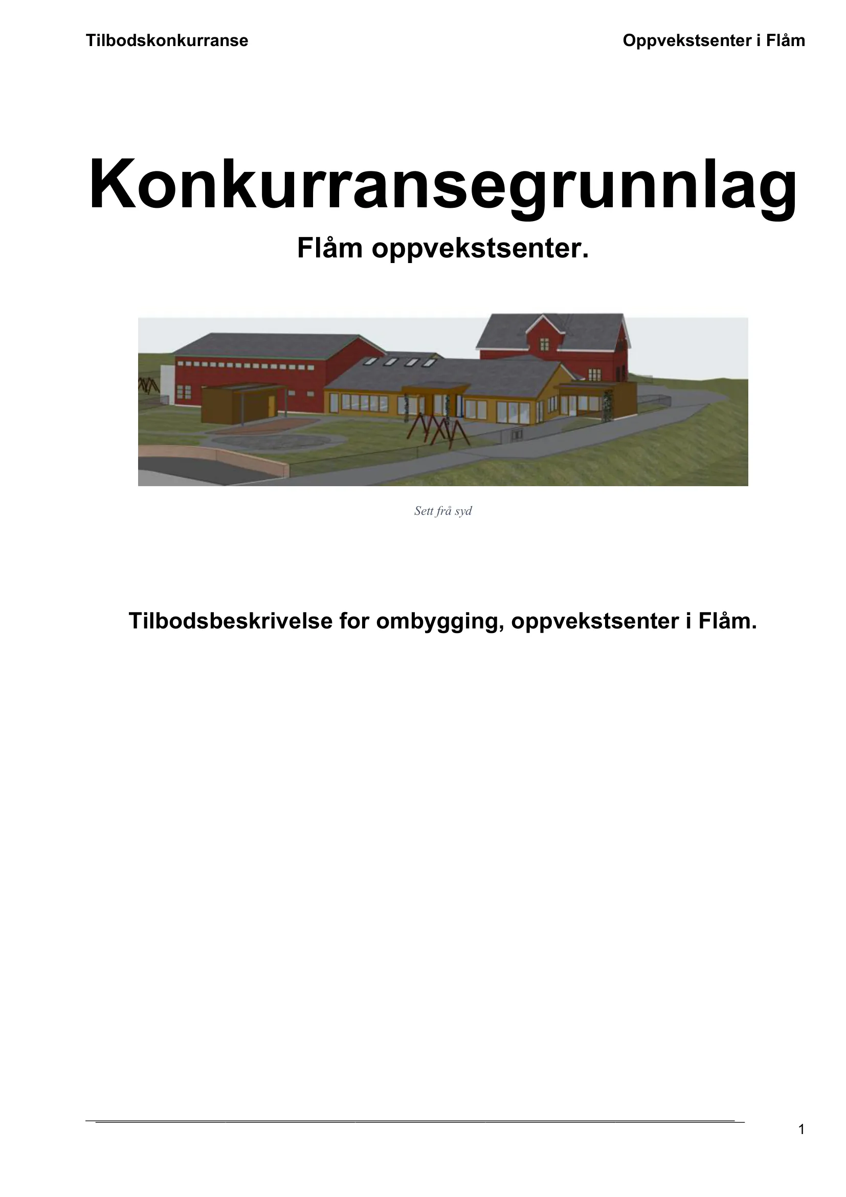 Konkurransebeskrivelse