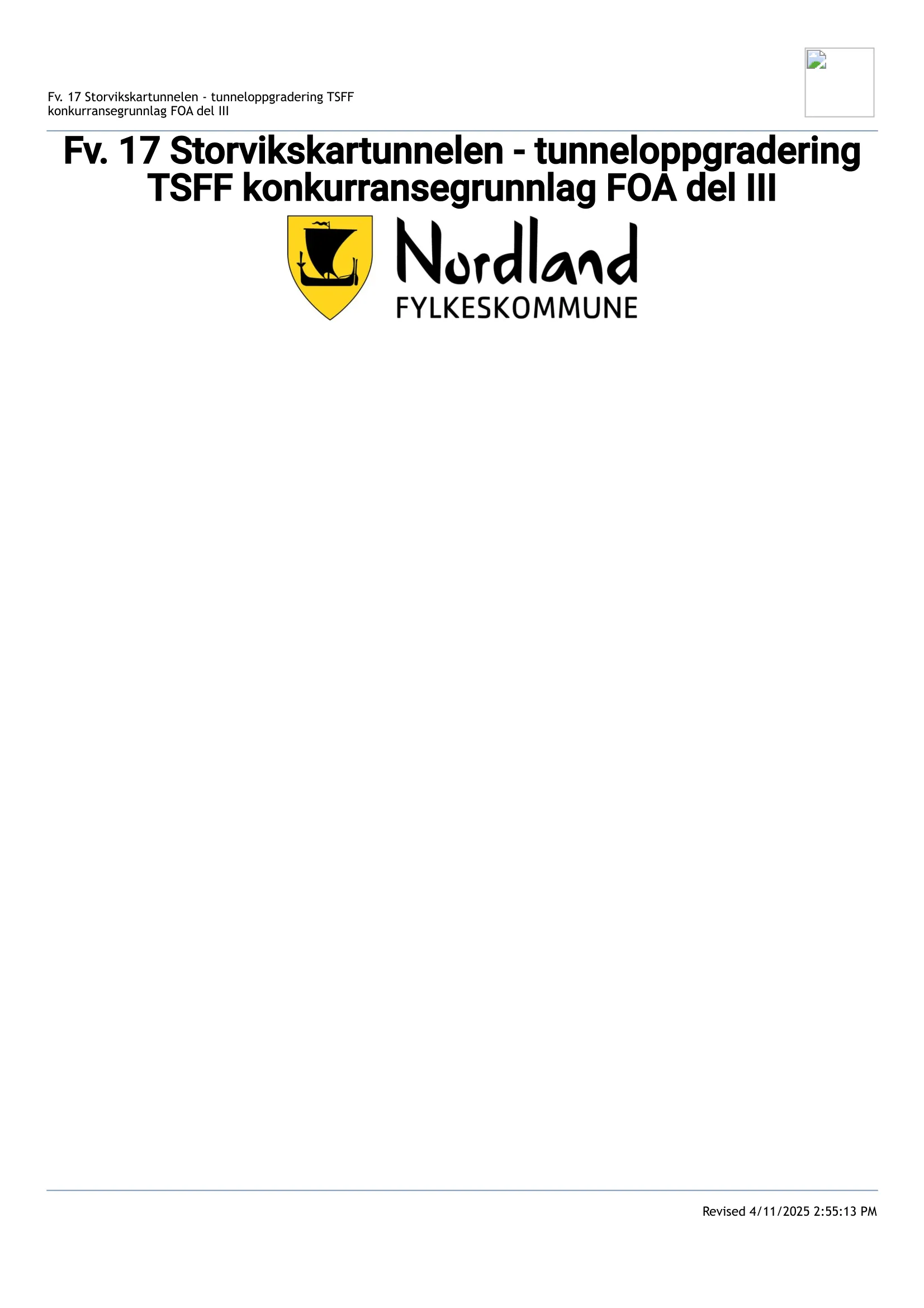 Konkurransebeskrivelse