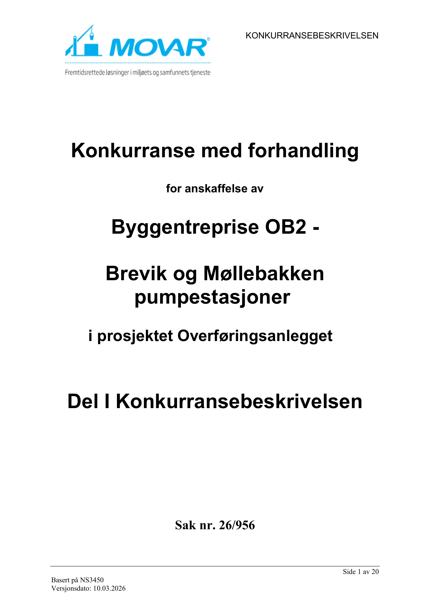 Konkurransebeskrivelse