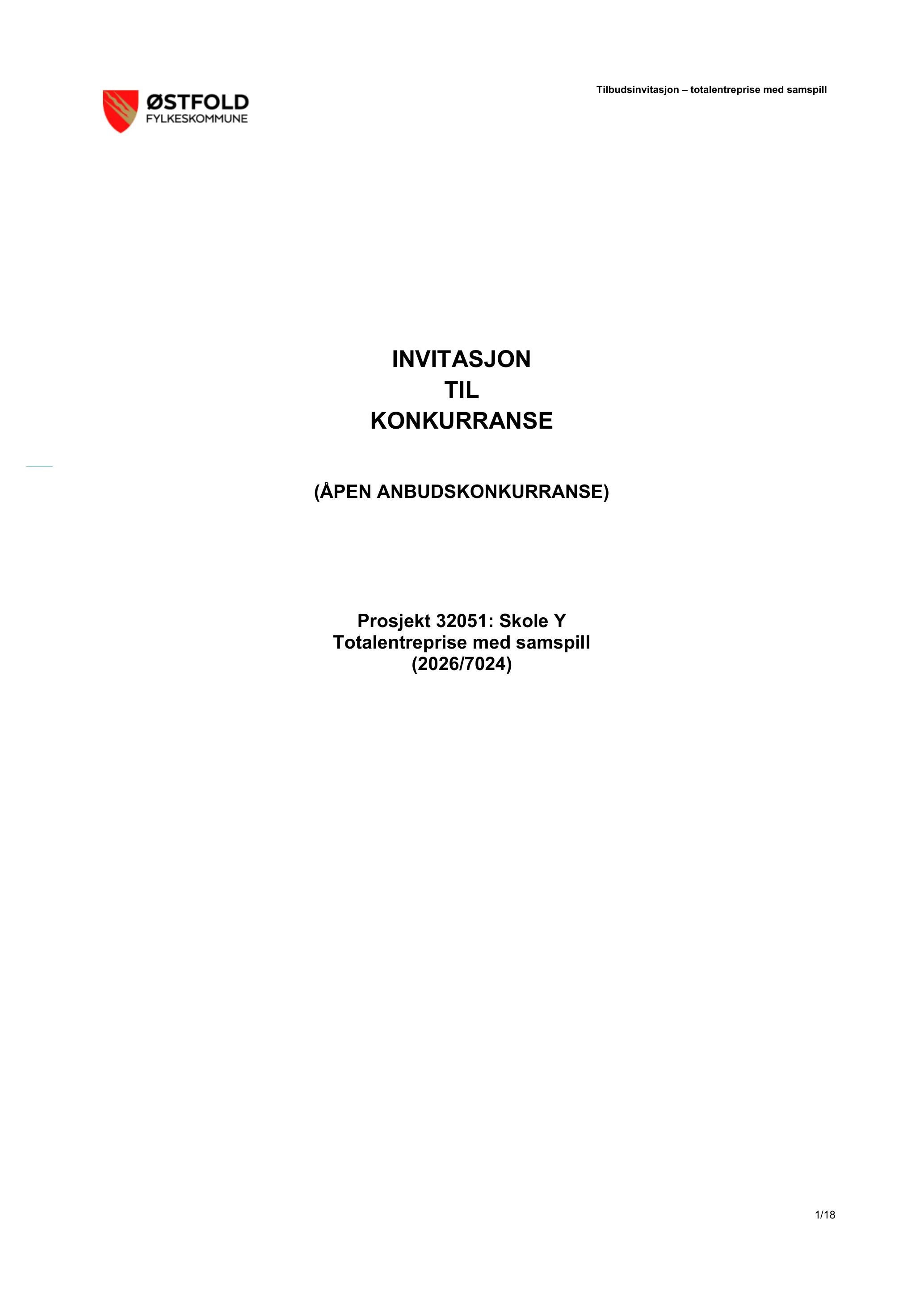Konkurransebeskrivelse