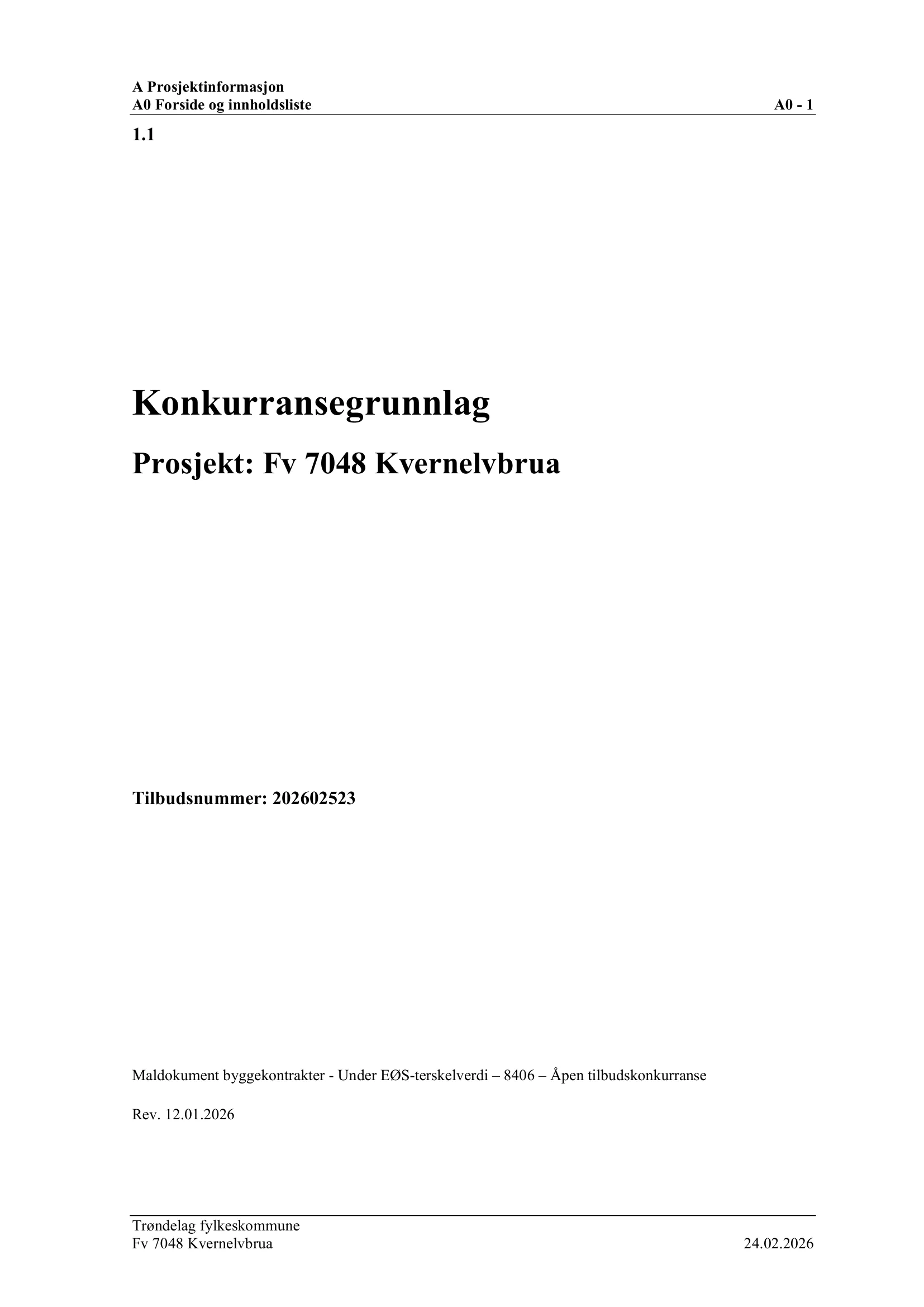 Konkurransebeskrivelse