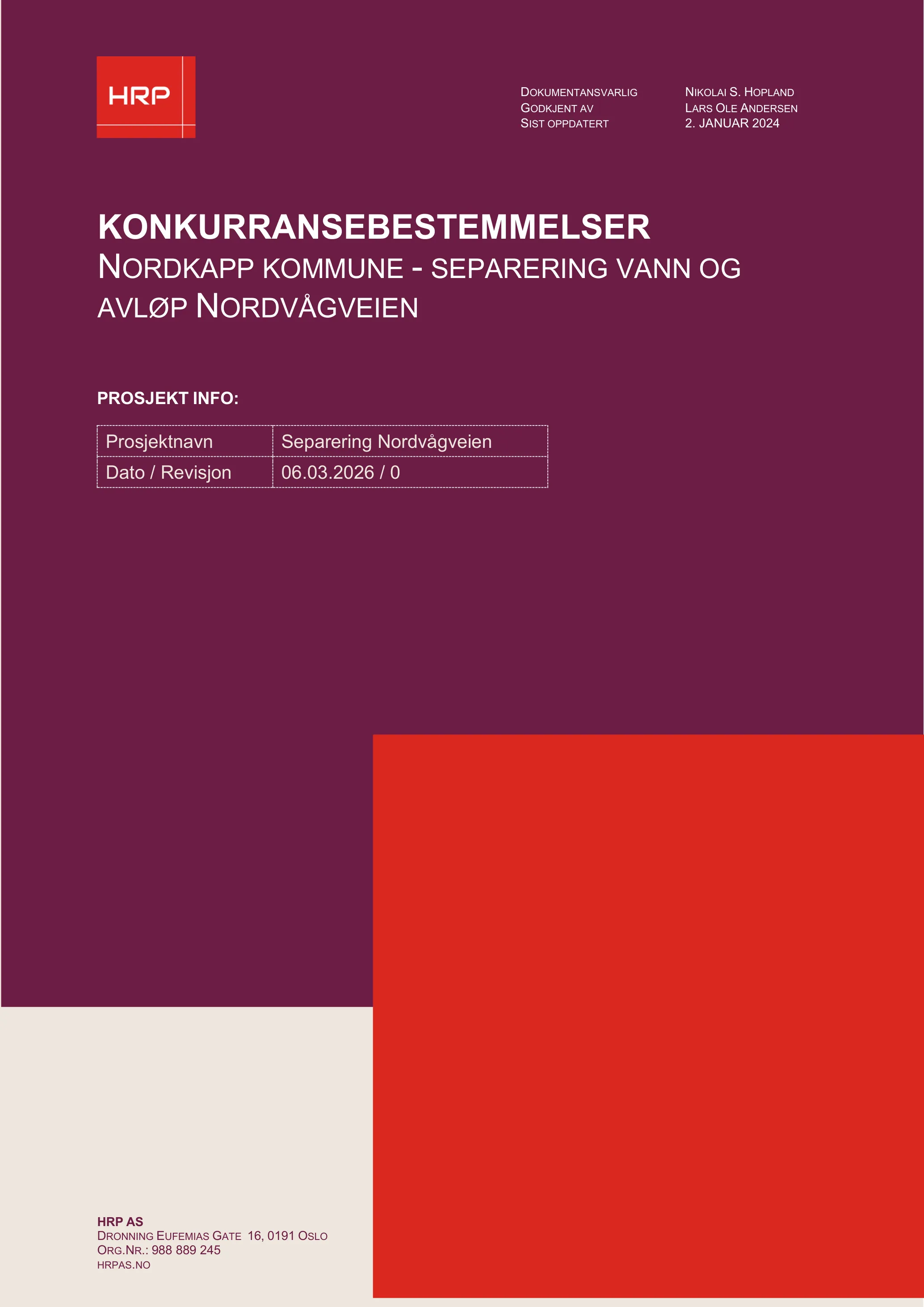 Konkurransebeskrivelse