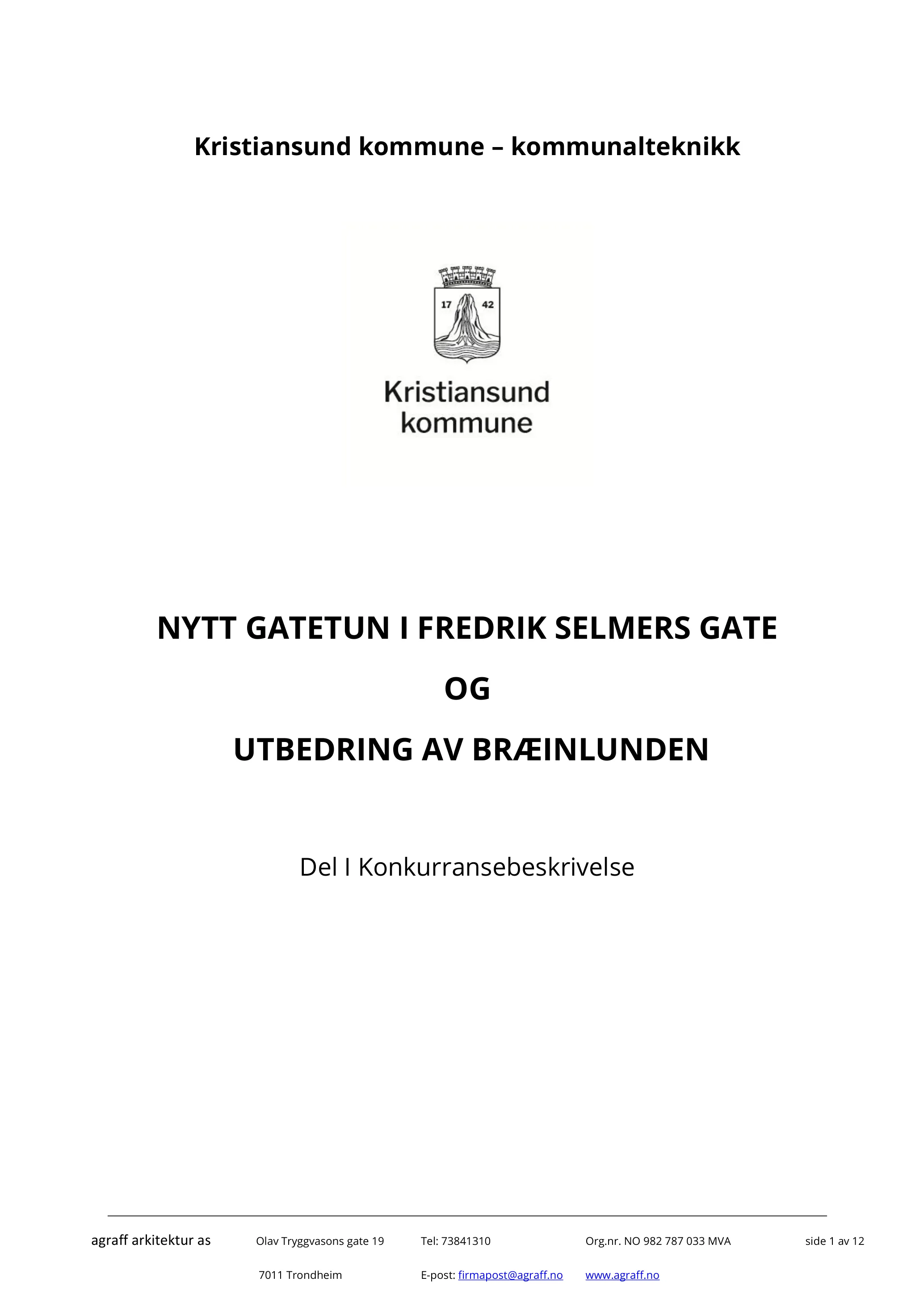 Konkurransebeskrivelse