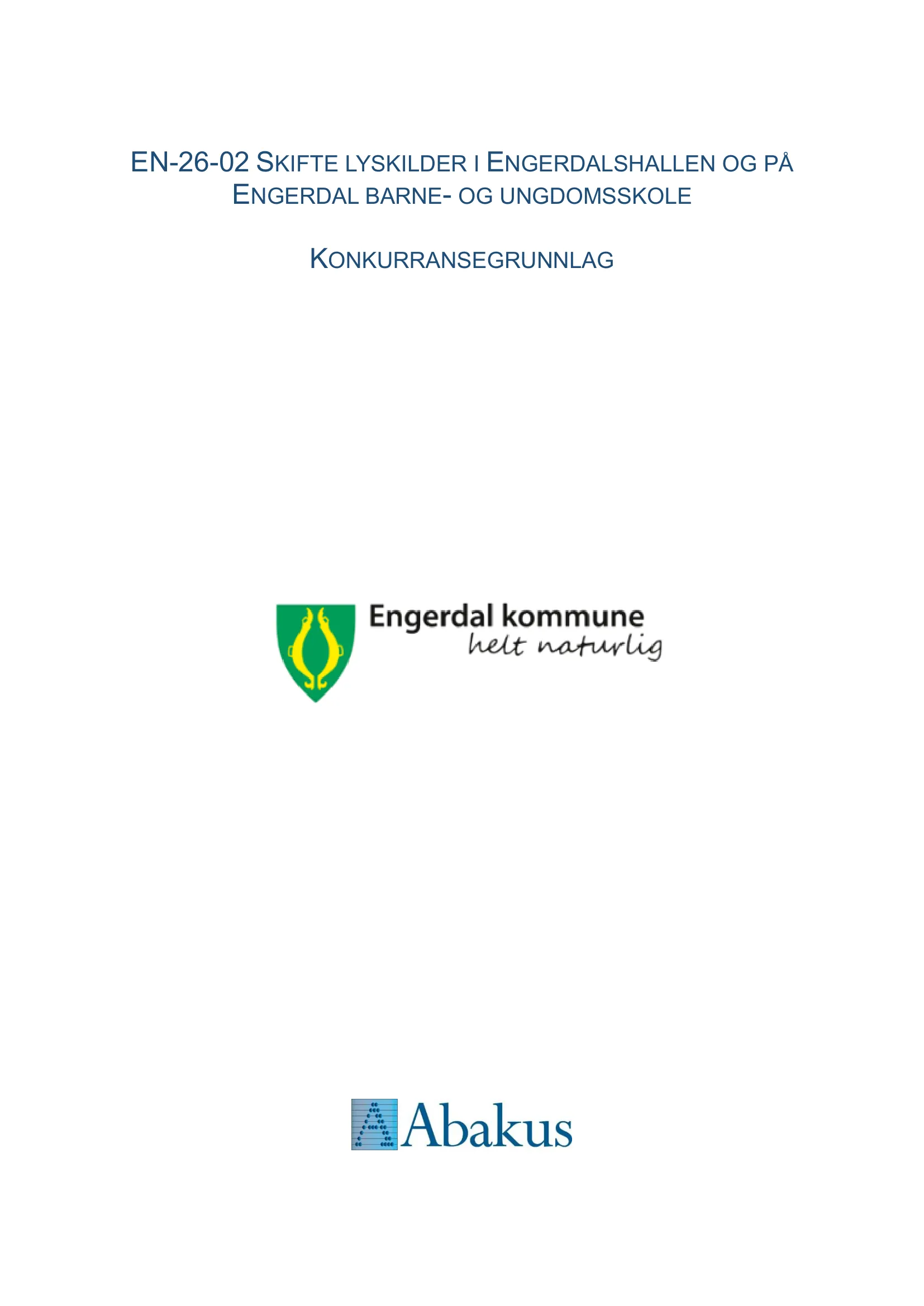 Konkurransebeskrivelse