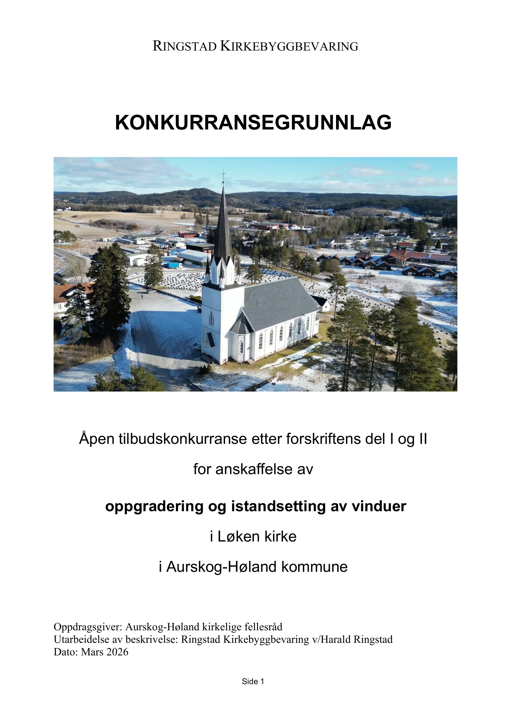 Konkurransebeskrivelse
