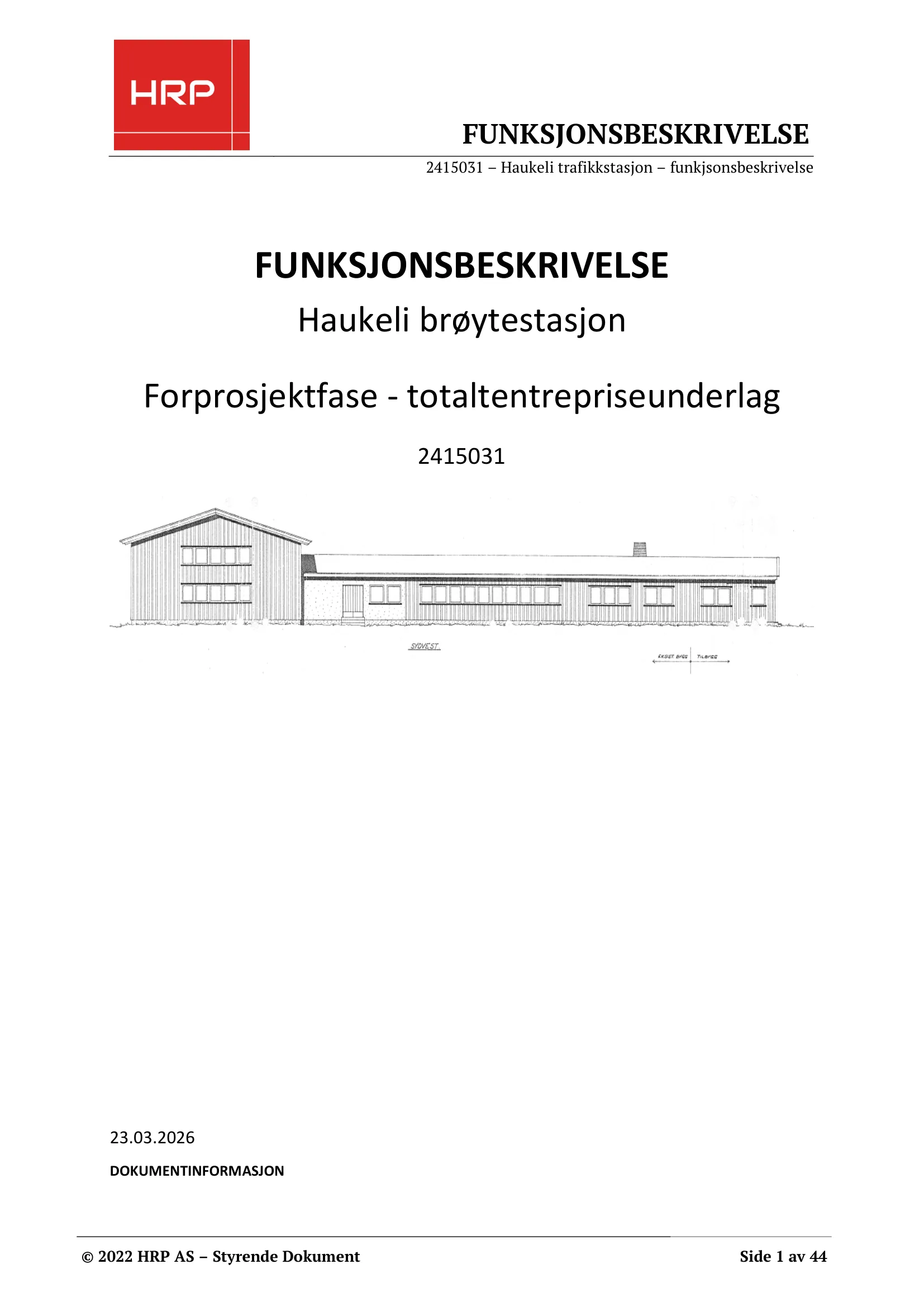 Kravspesifikasjon