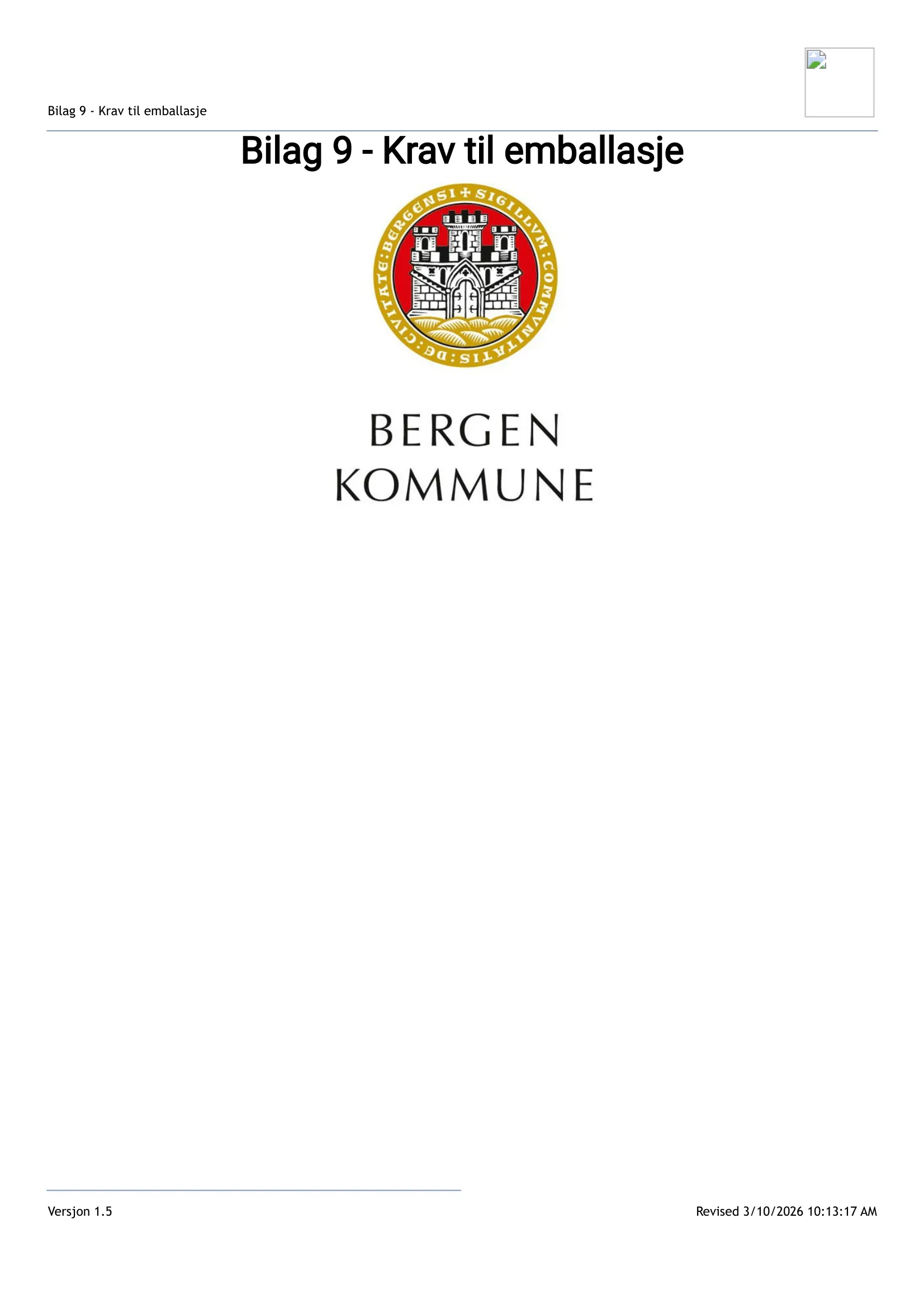 Kravspesifikasjon