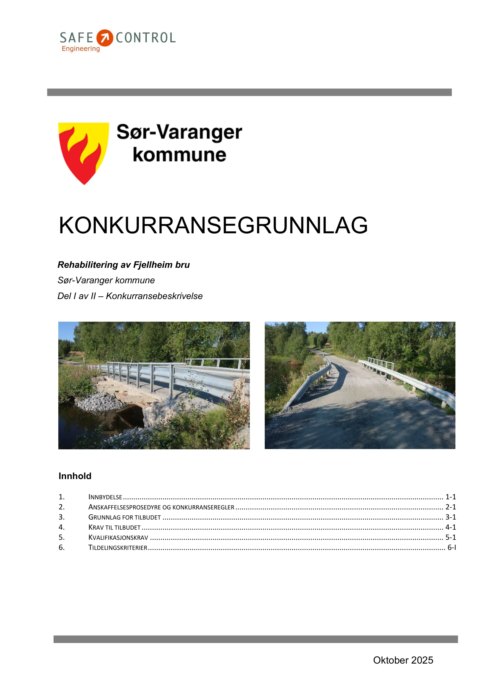 Konkurransebeskrivelse
