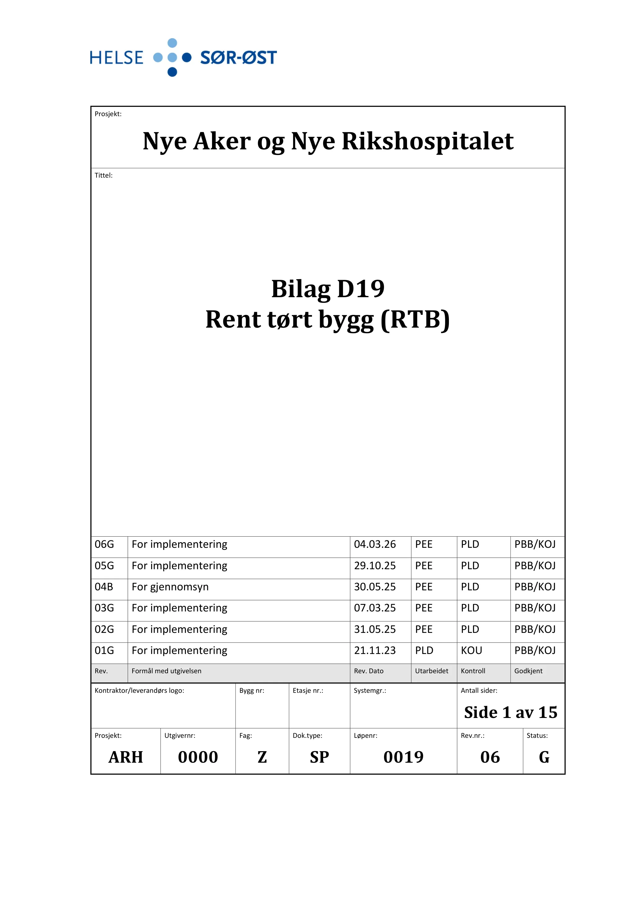 Kravspesifikasjon
