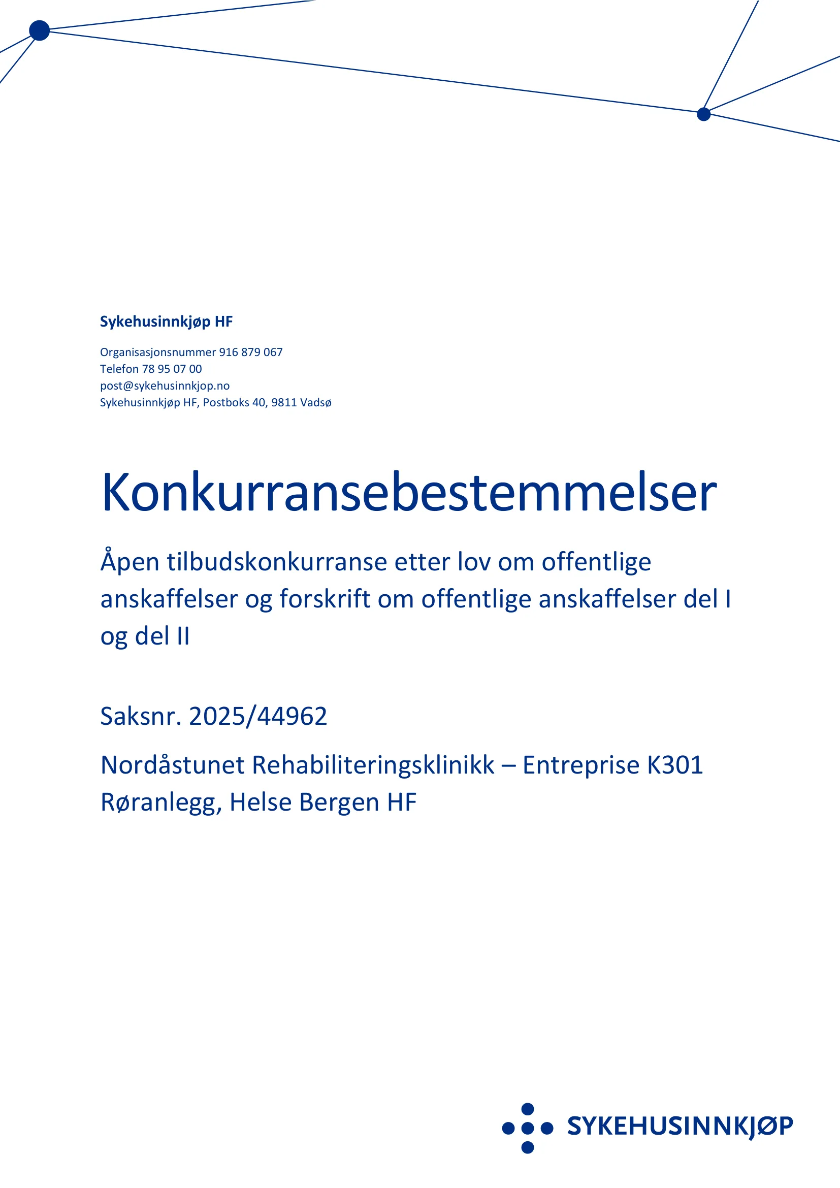 Konkurransebeskrivelse