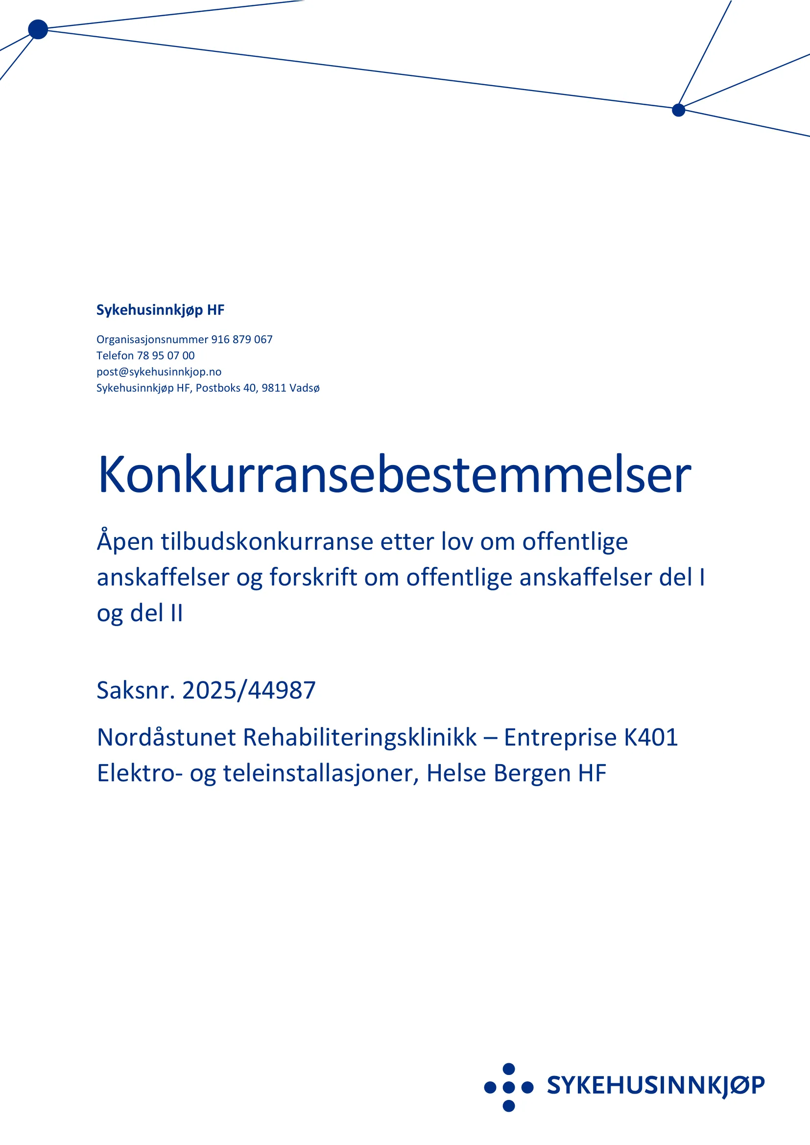 Konkurransebeskrivelse