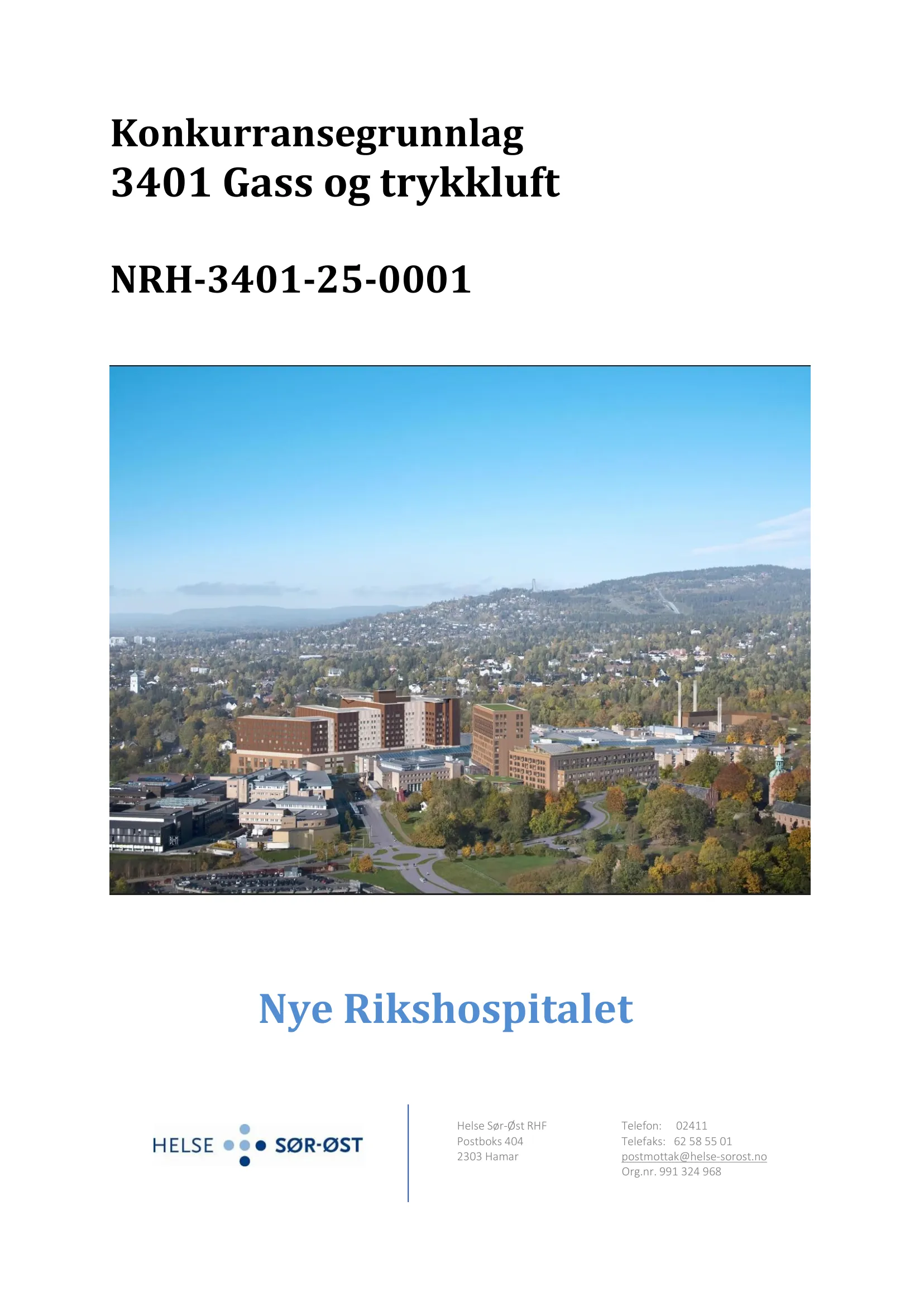 Konkurransebeskrivelse