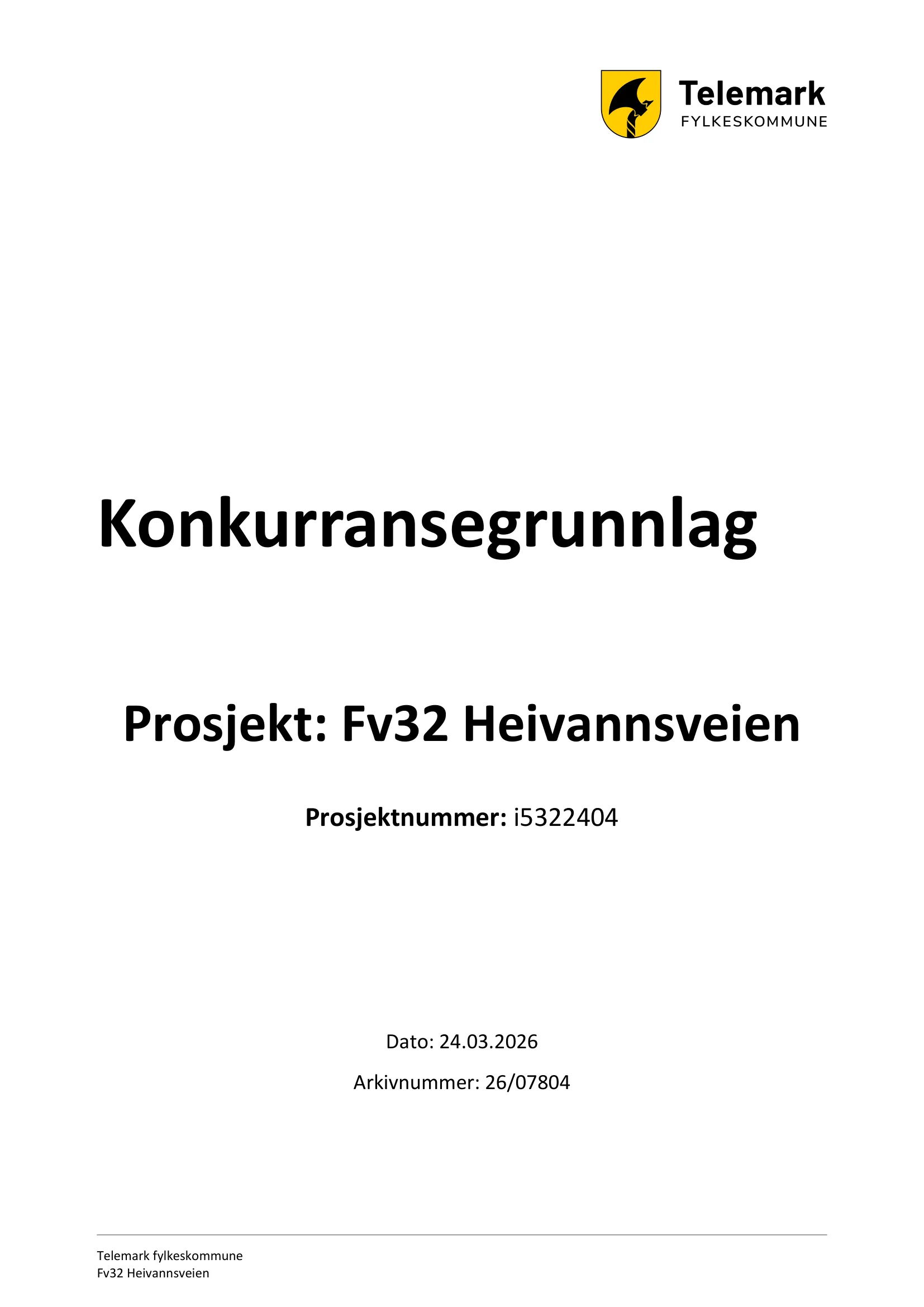 Konkurransebeskrivelse