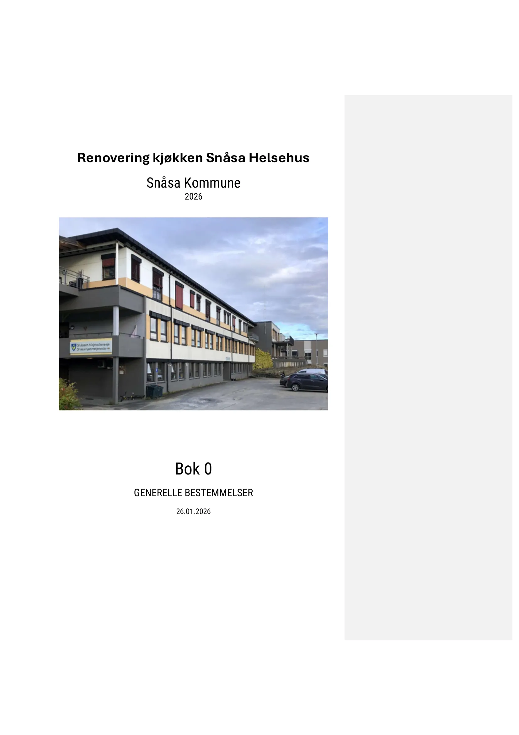 Konkurransebeskrivelse