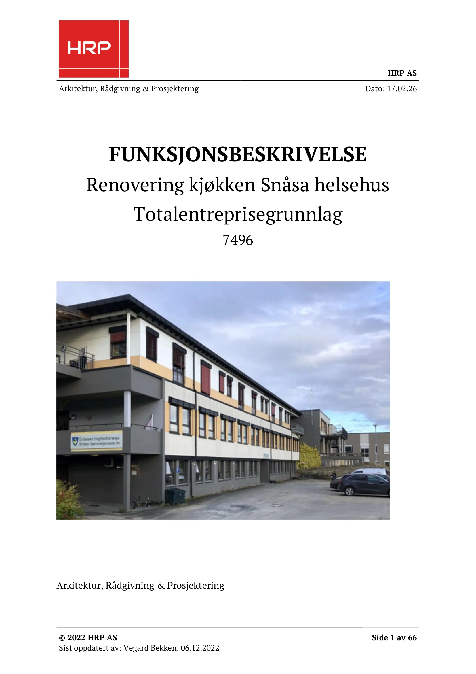 Kravspesifikasjon