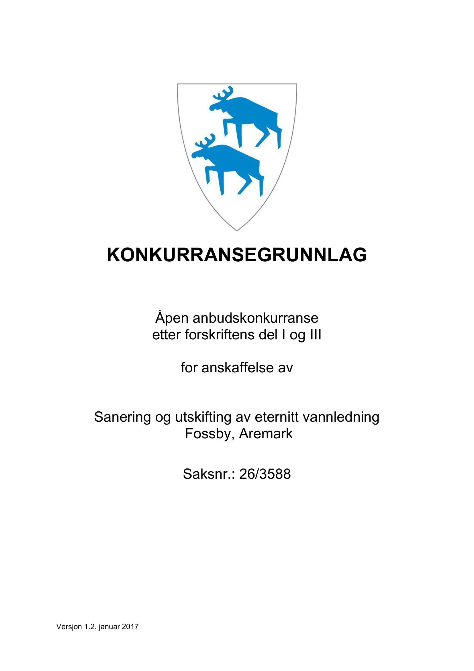 Konkurransebeskrivelse