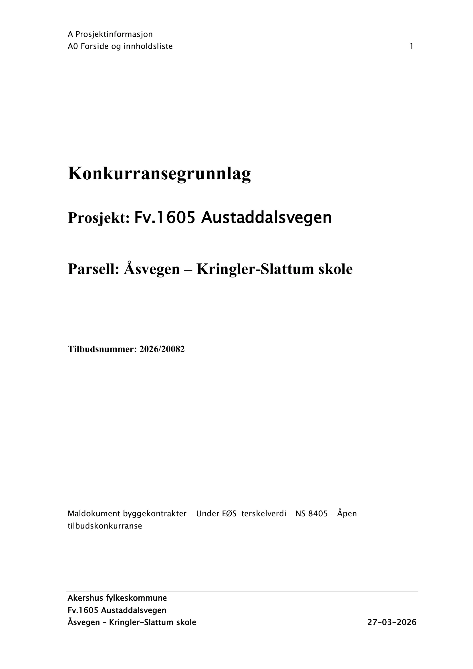Konkurransebeskrivelse